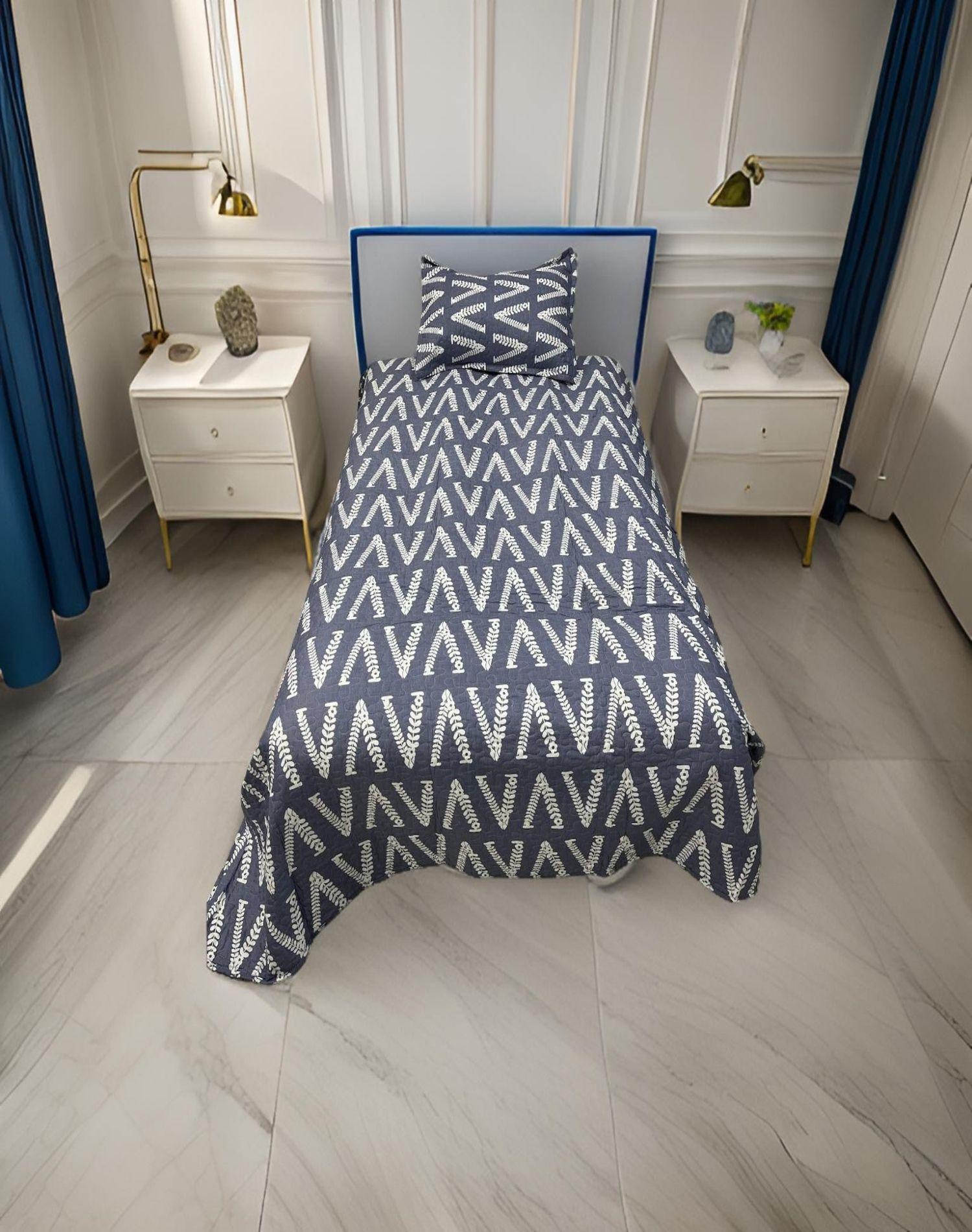 CUBRECAMA QUILT PRIMAVERA VERANO PLAZA Y MEDIA DC14-2