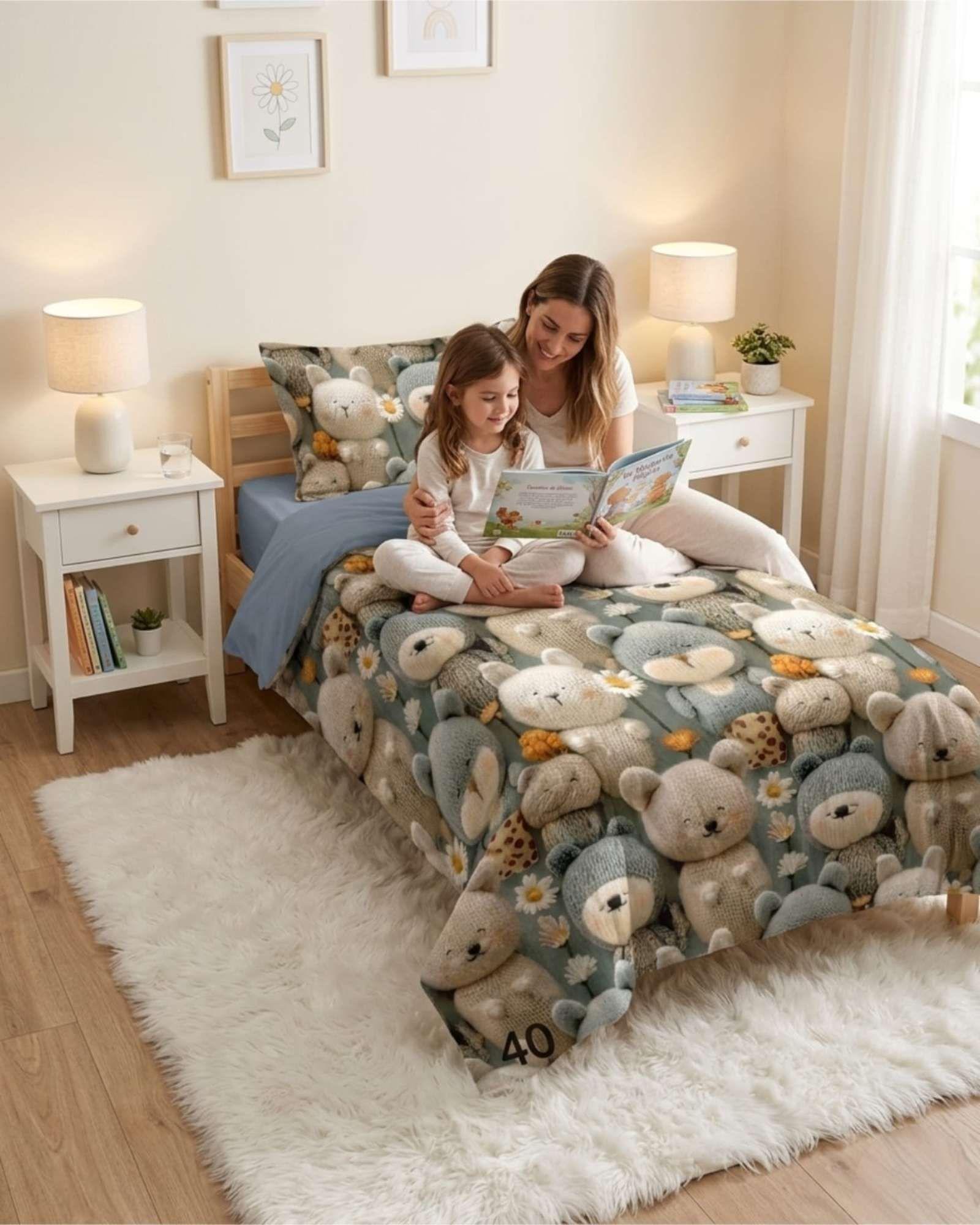 Quilt De Verano 5D Cubrecama Ligero Transpirable Plaza y Media PM12-1