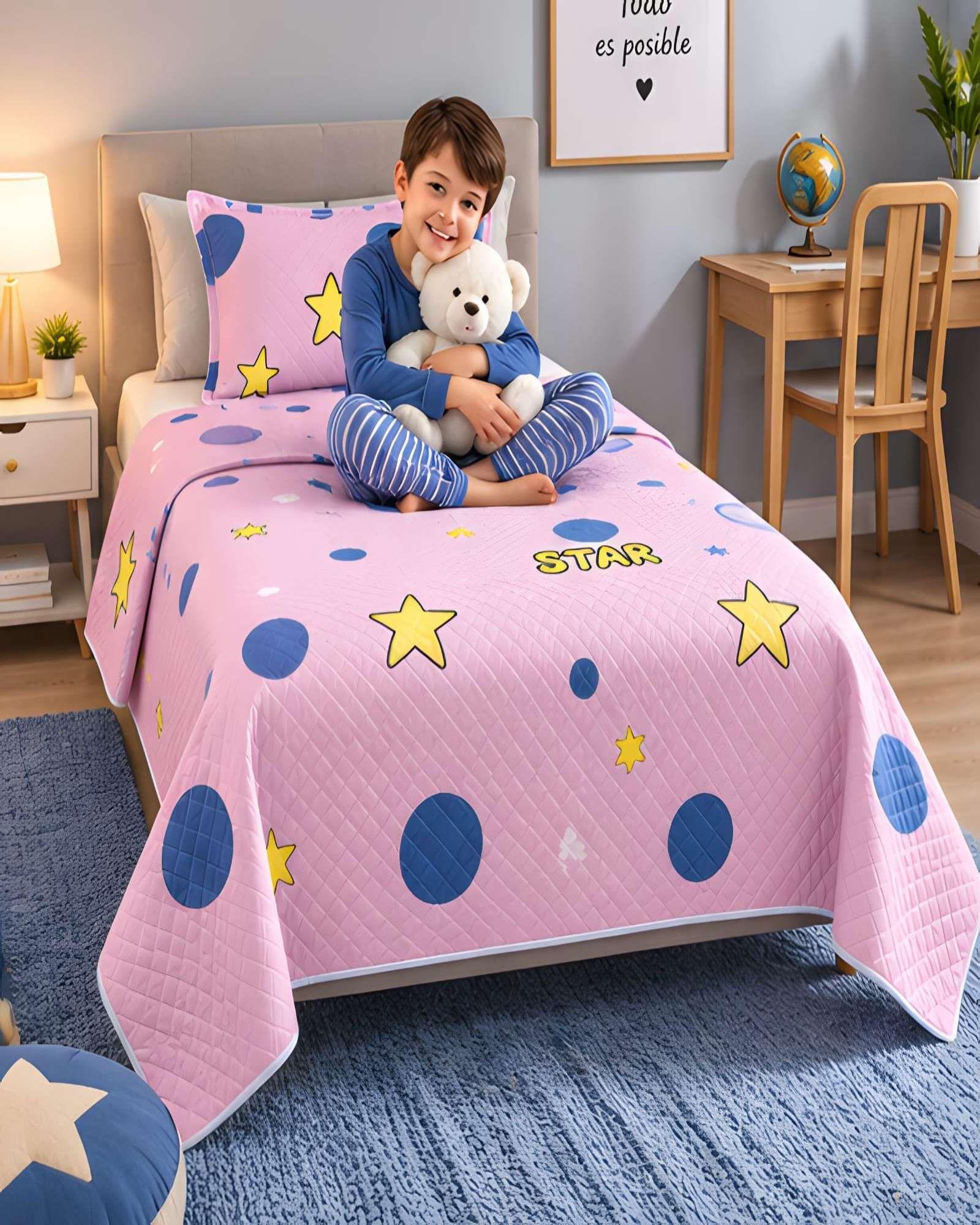 Quilt 1.5 Plazas 180x230 cm + Funda de Almohada-2