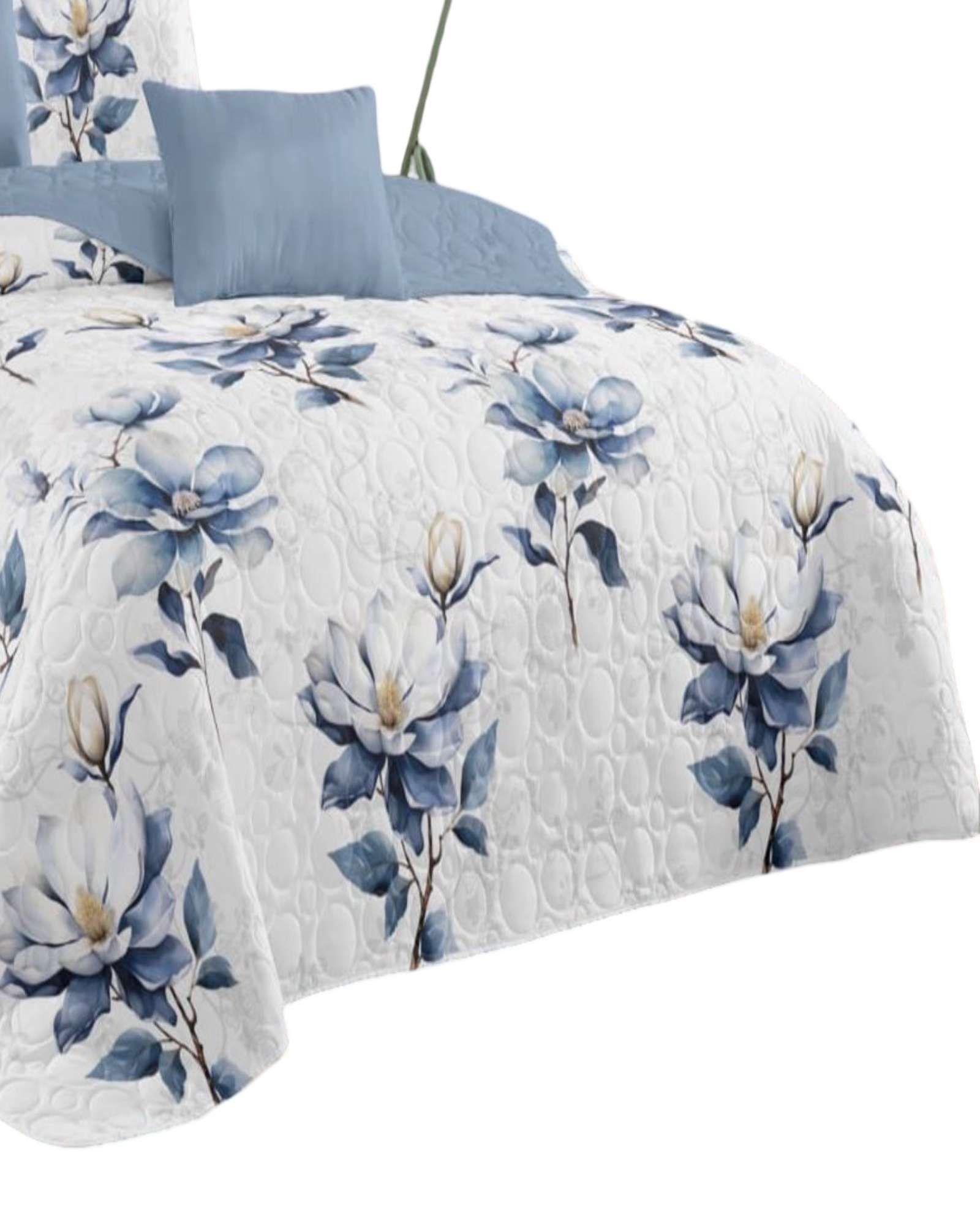 COBERTOR QUILT PRIMAVERA VERANO 2 PLAZAS V4-1