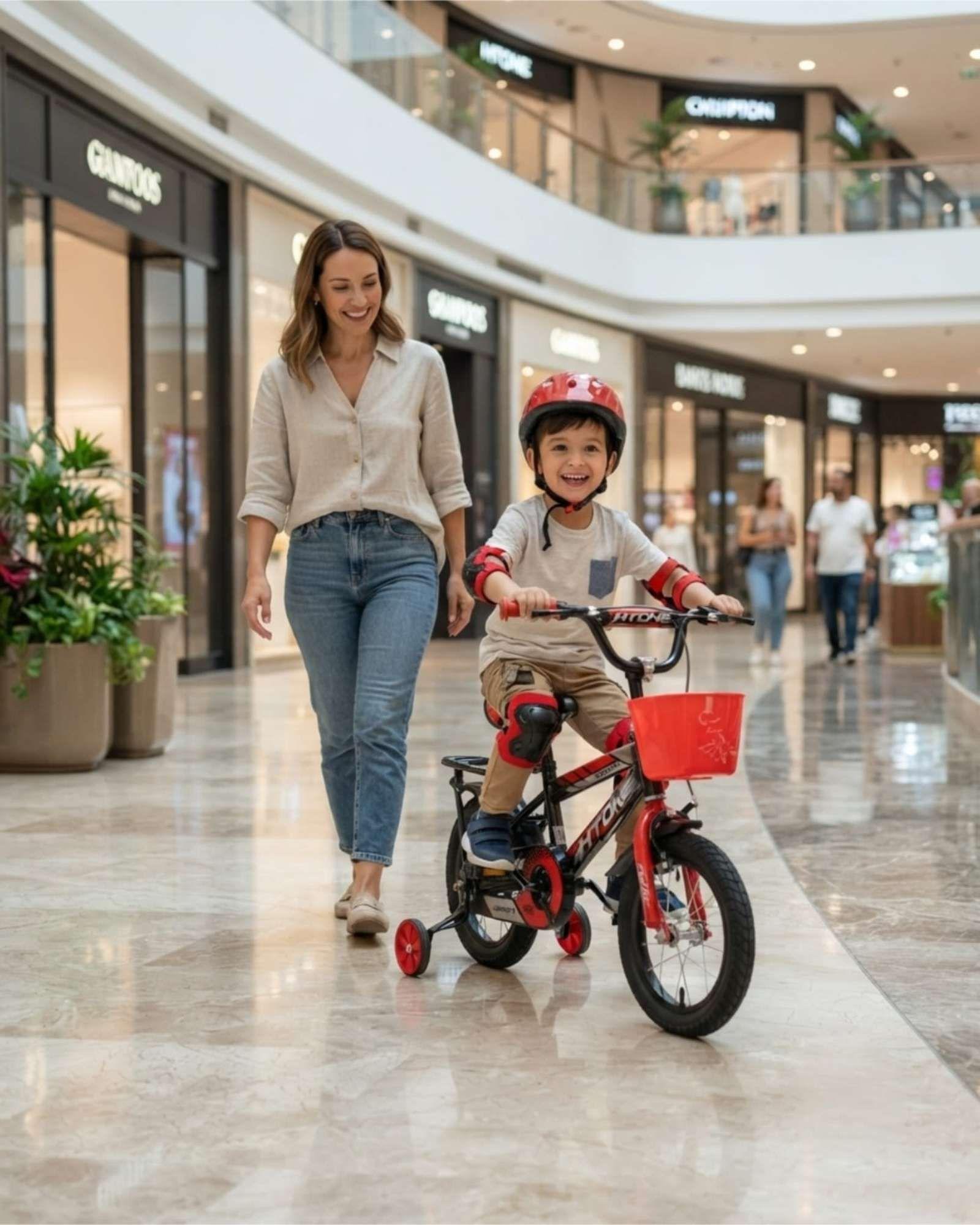 Bicicleta Para Niños Aro 12 Con Kit De Protección Y Casco 10-2
