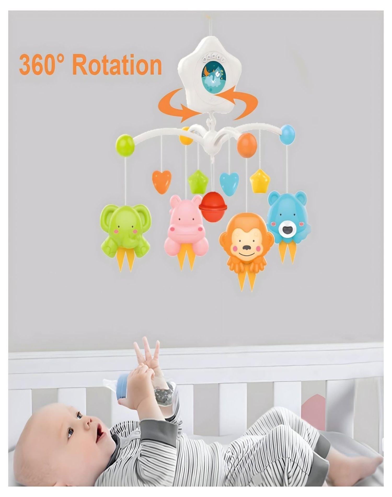 Movil para cuna bebé MUSICAL Con Control 21n9-3
