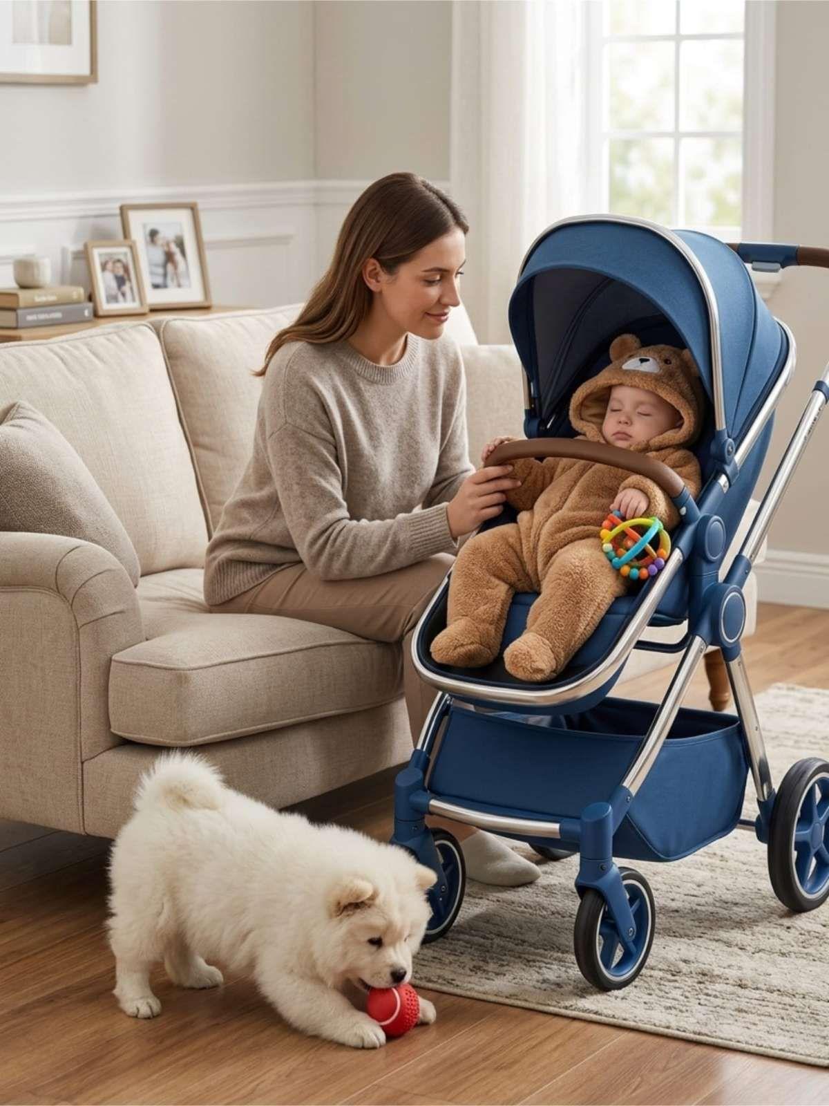 Pijama Enterizo Térmico para Bebé - Peluche Suave 6 a 9 Meses café-3