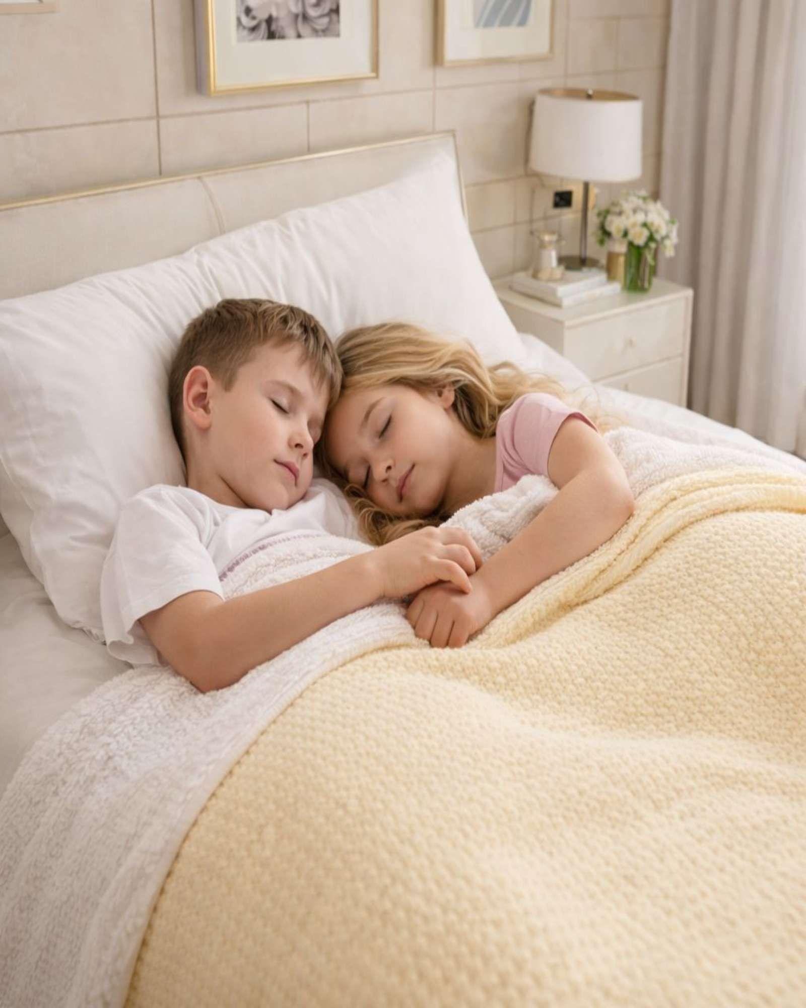 FRAZADA CON CHIPORRO ELEGANTE PLAZA Y MEDIA 150X200cm Beige -2