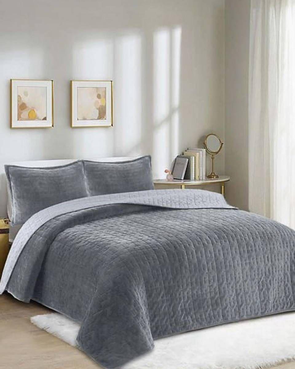 CUBRECAMA QUILT PLUSH DELGADO 2PLAZAS 230X250CM GS03-3