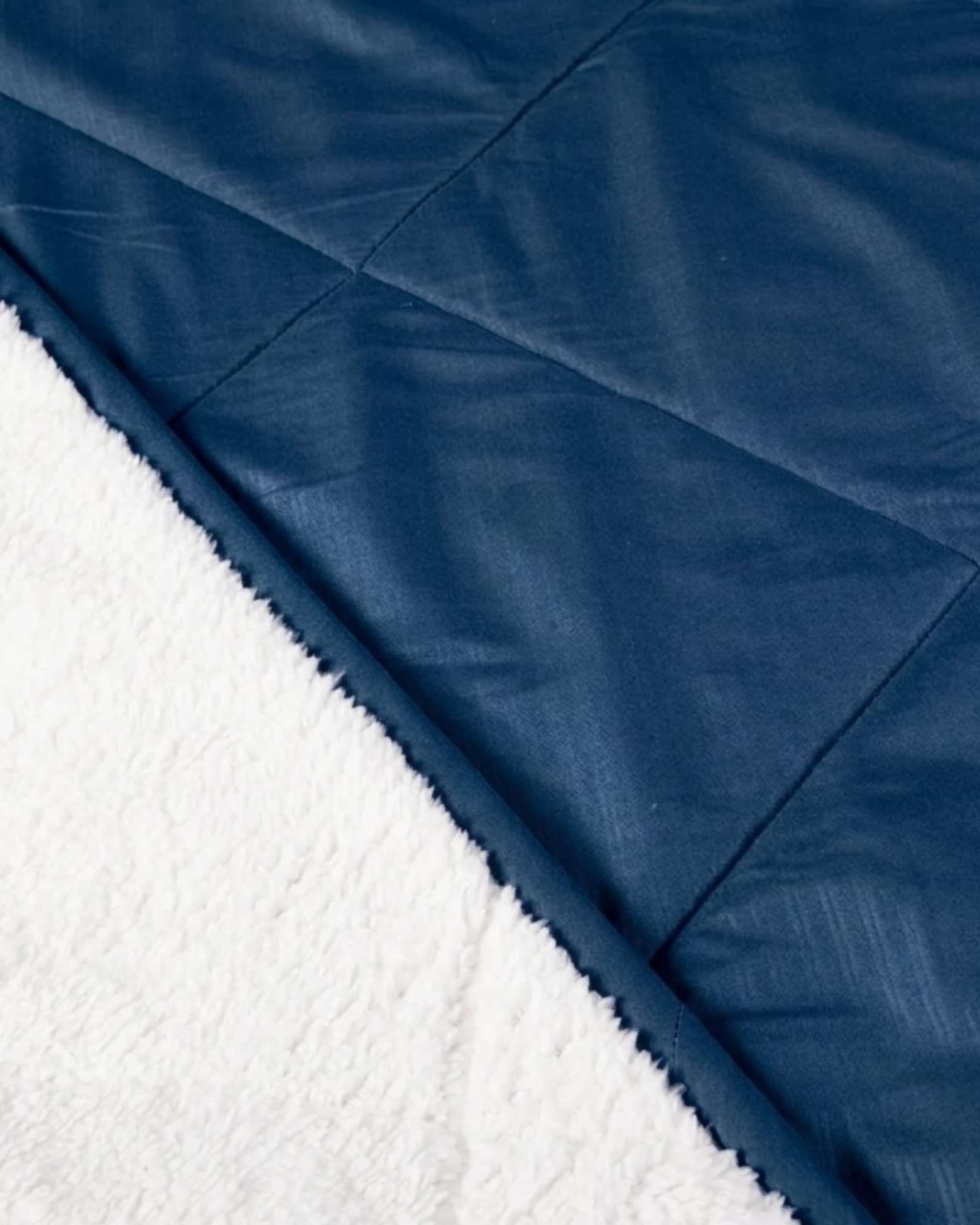 Plumon Plaza Y Media Diseño Embossed Sherpa De Lujo m1-4