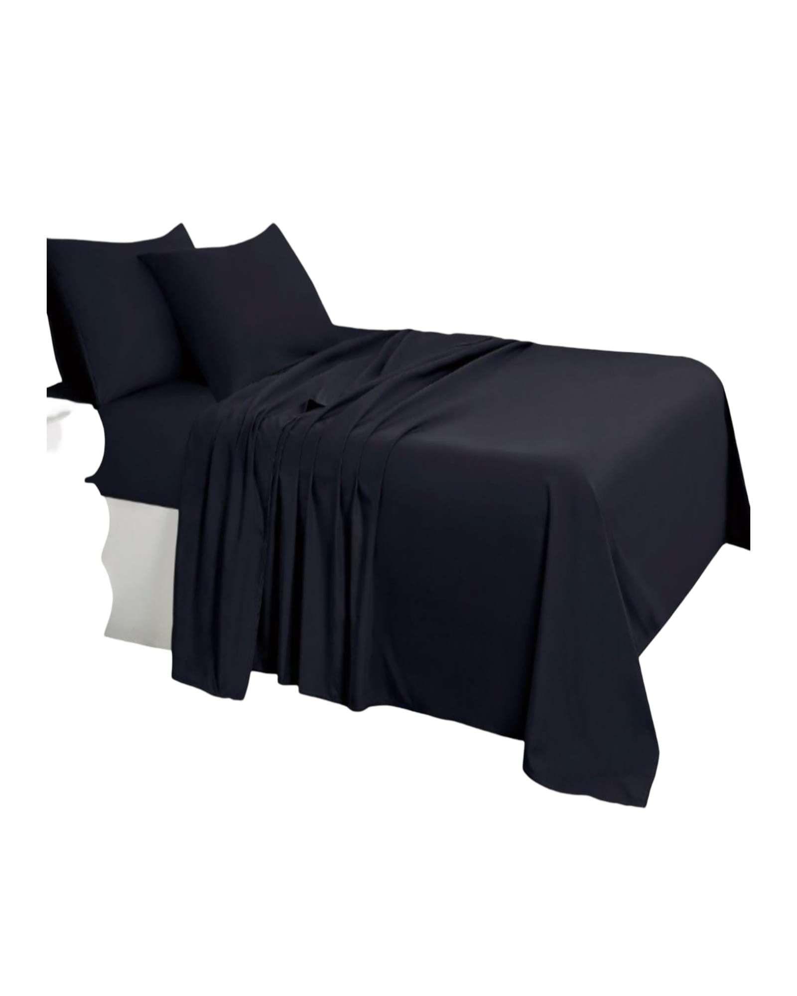 Set de Sabanas Verano King Negro-3