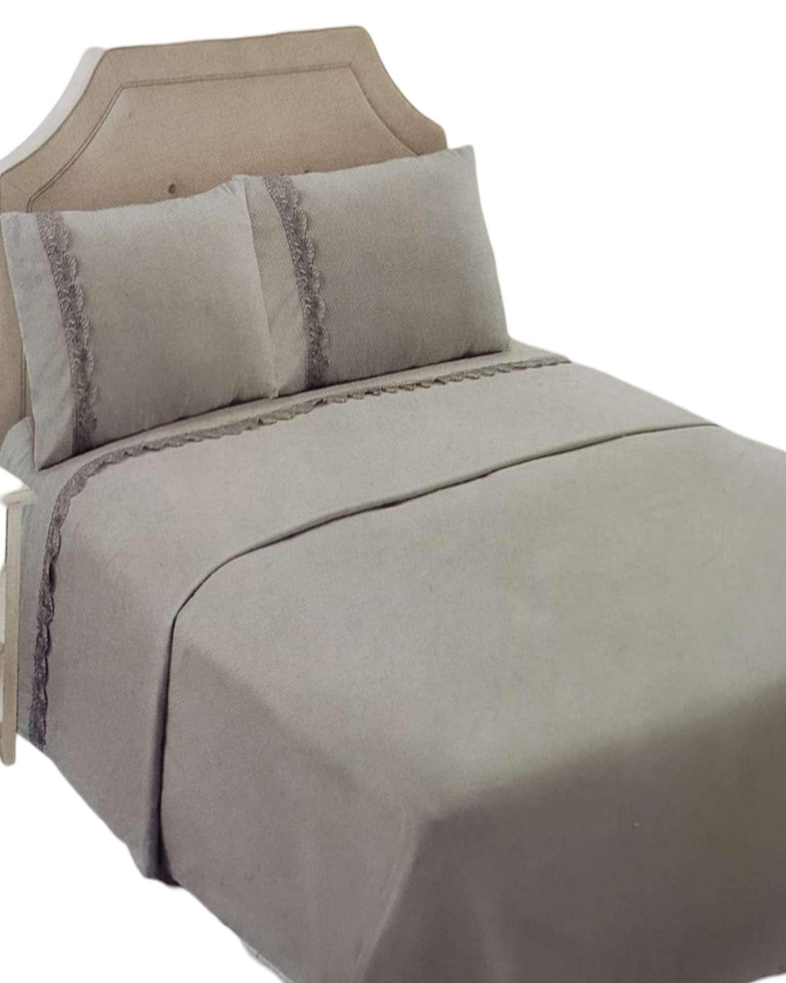 SABANAS 300 HILOS KING GRIS -2