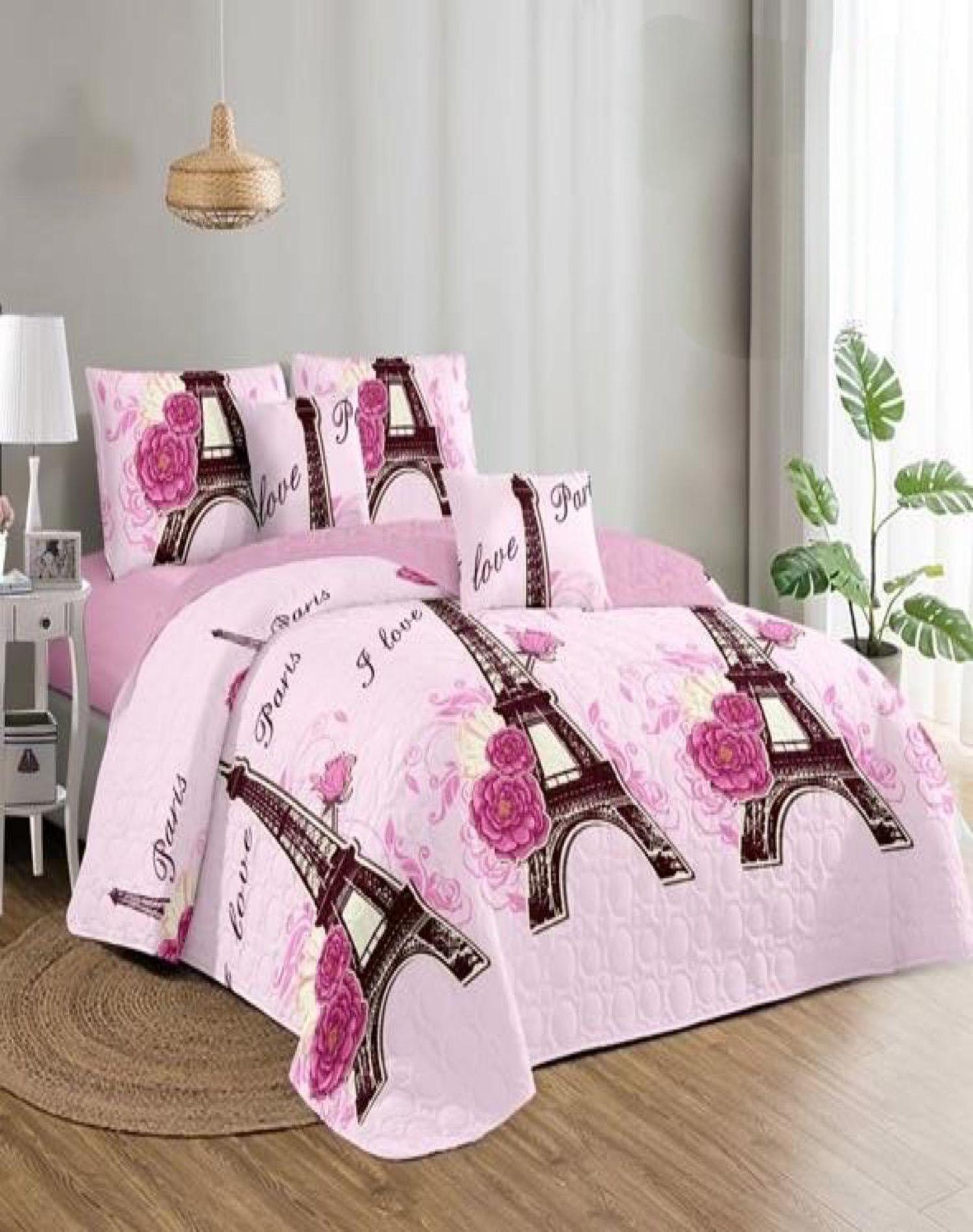 Quilt Verano 2 Plazas+2 Fundas Verano Suave 13n10-2
