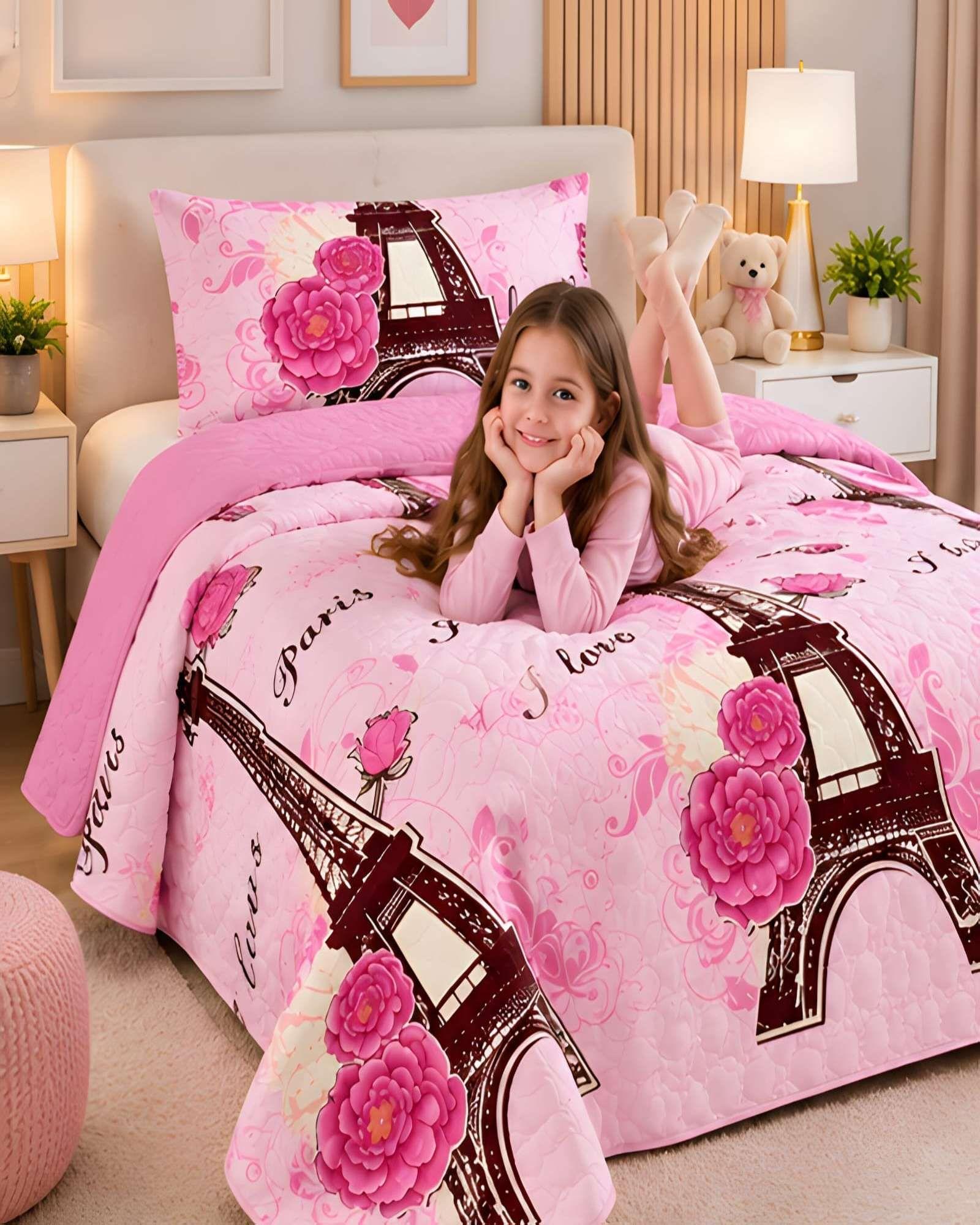 Quilt Plaza Y Media Delgado De Verano Mas Almohada Y Funda m5-3