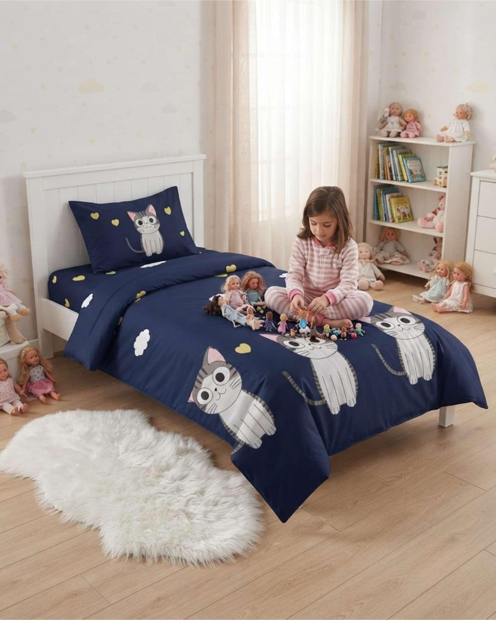 Quilt Plaza y Media De Diseño Infantil Mas 1 Almohada m3-2
