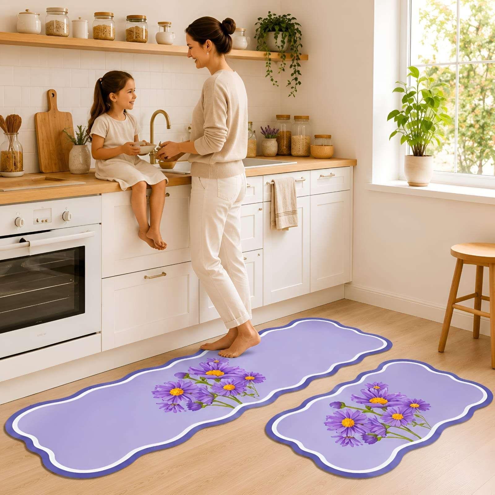 Set de Alfombras para Cocina: Diseño y Durabilidad 18-4