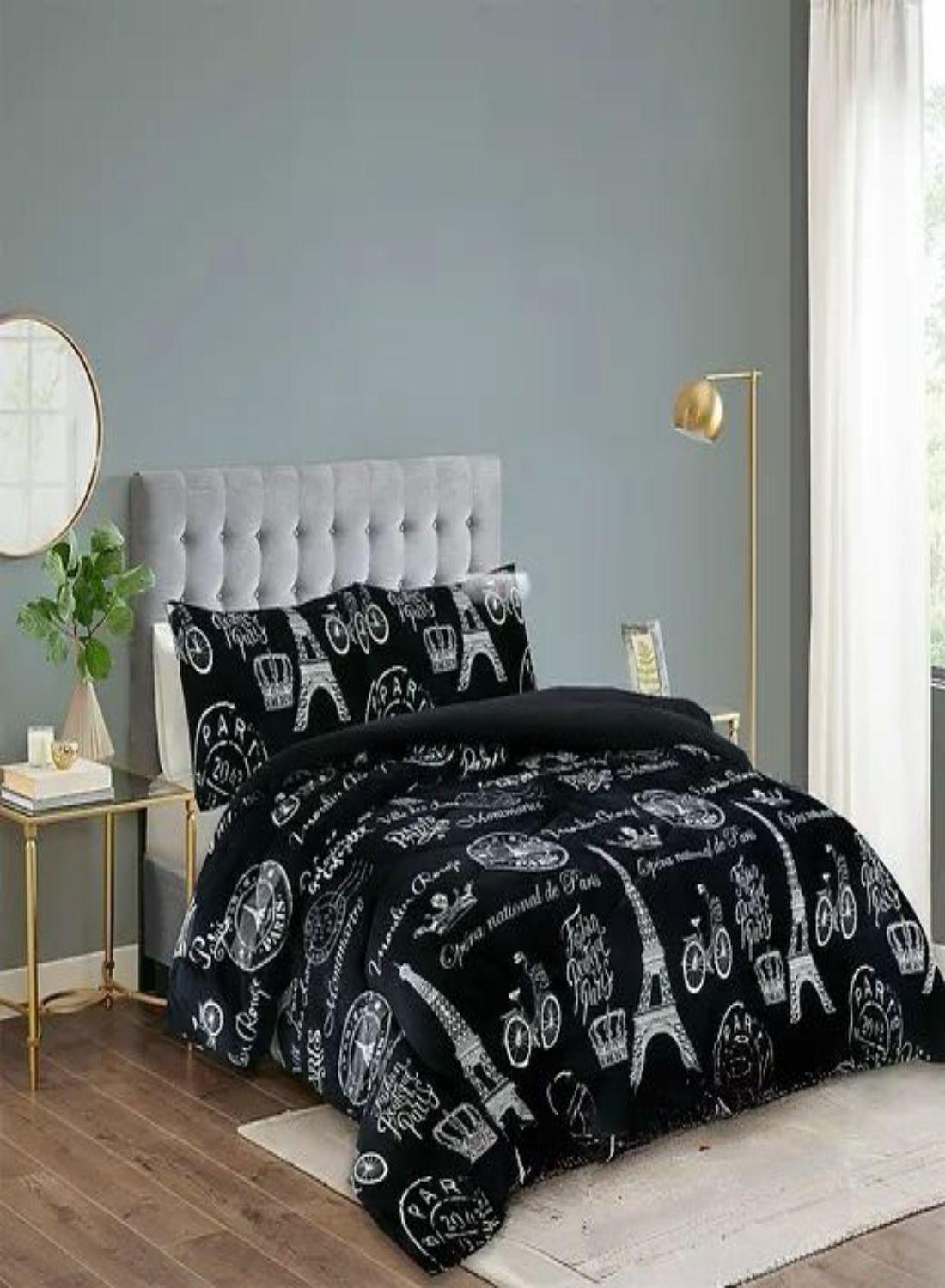 CUBRECAMA PLUSH DE INVIERNO CON CHIPORRO D-9-2