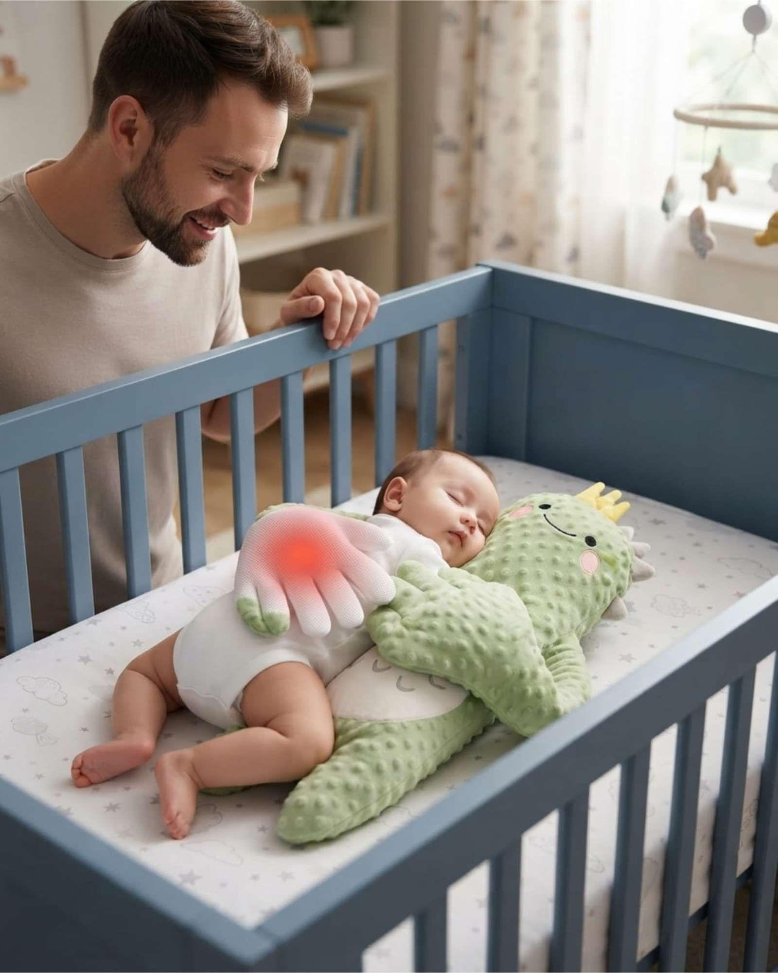 Peluche Dinosaurio De Apego Para Bebes Con Vibración m1-2