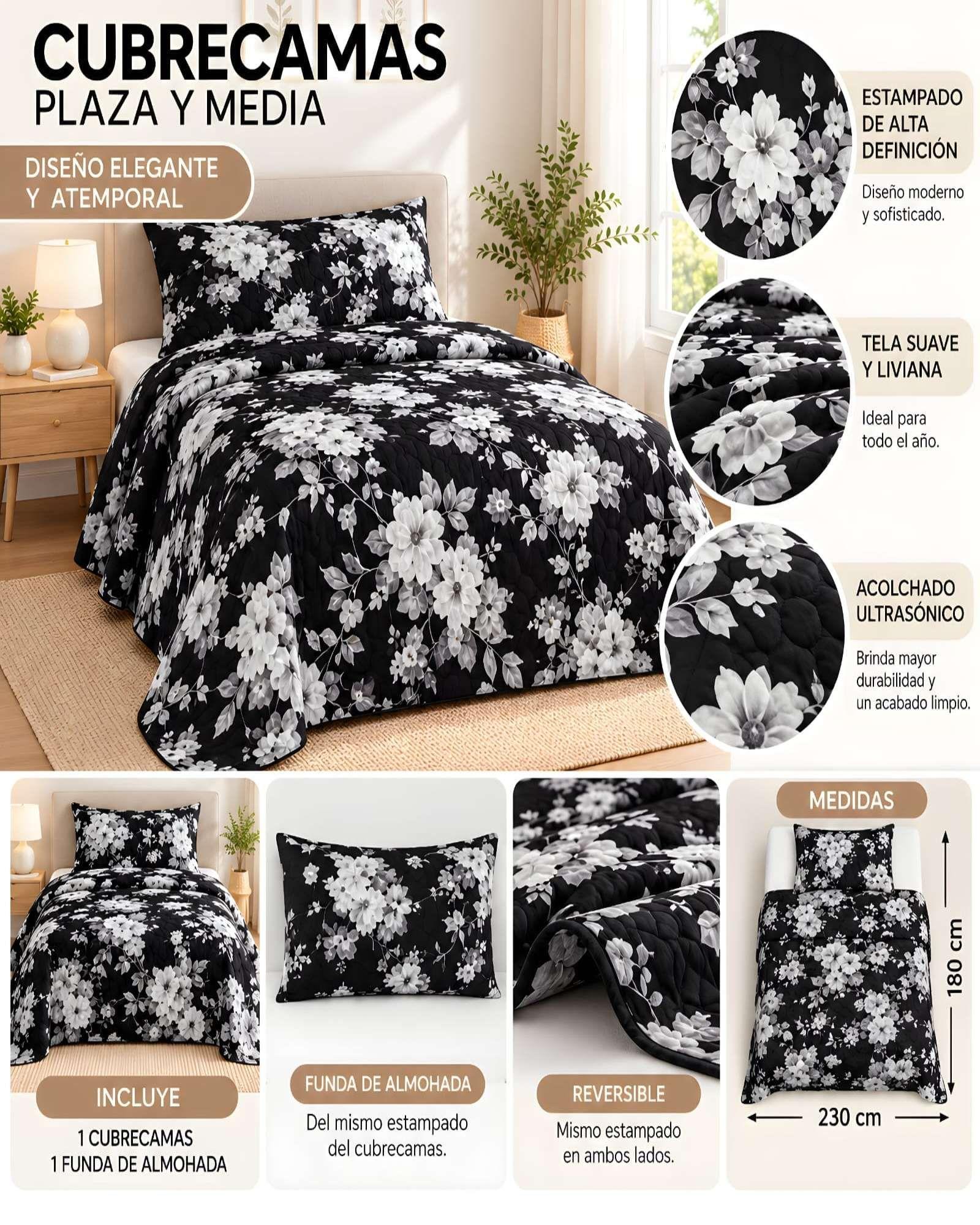 Quilt Plaza Y Media Delgado De Verano Mas Funda De Almohada m8-4