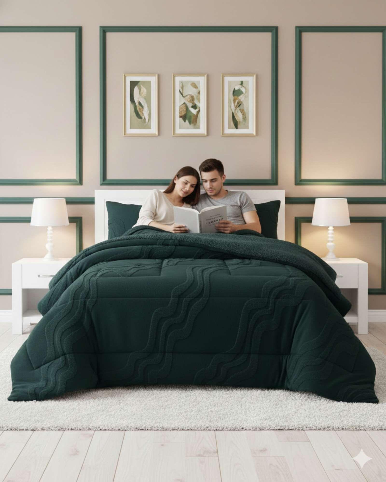 CHIPORRO PREMIUN CUBRECAMA DE INVIERNO SUPER KING 250 CM X 270 CM GRAFITO-1