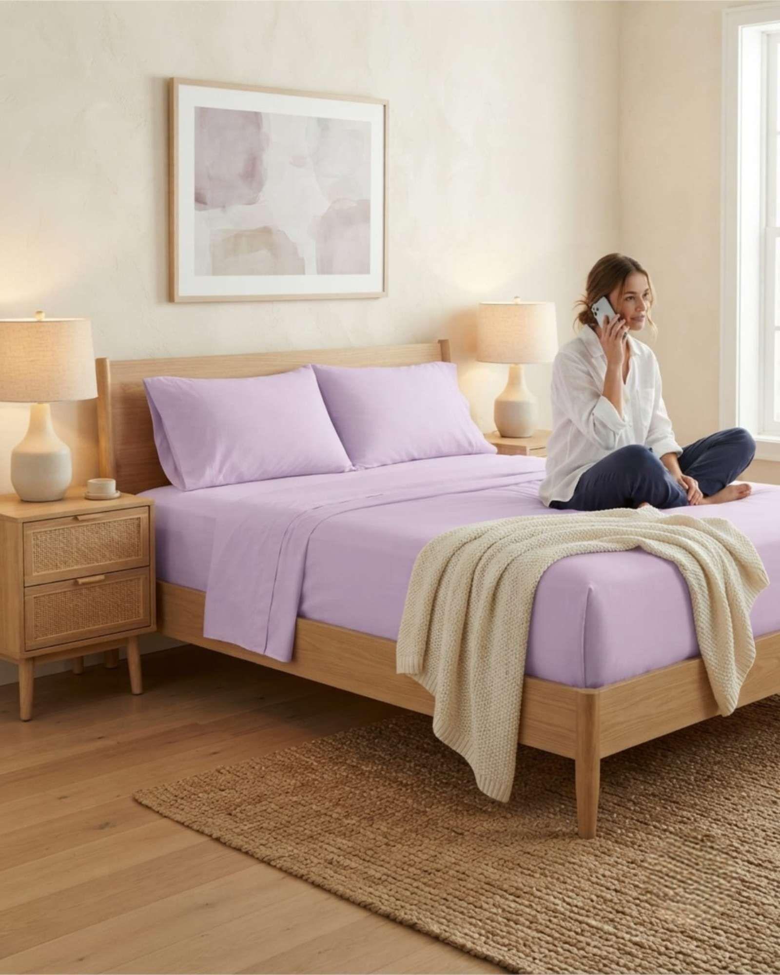 Juego De Sabanas Estilo De Revista Para Dormitorio King m1-2
