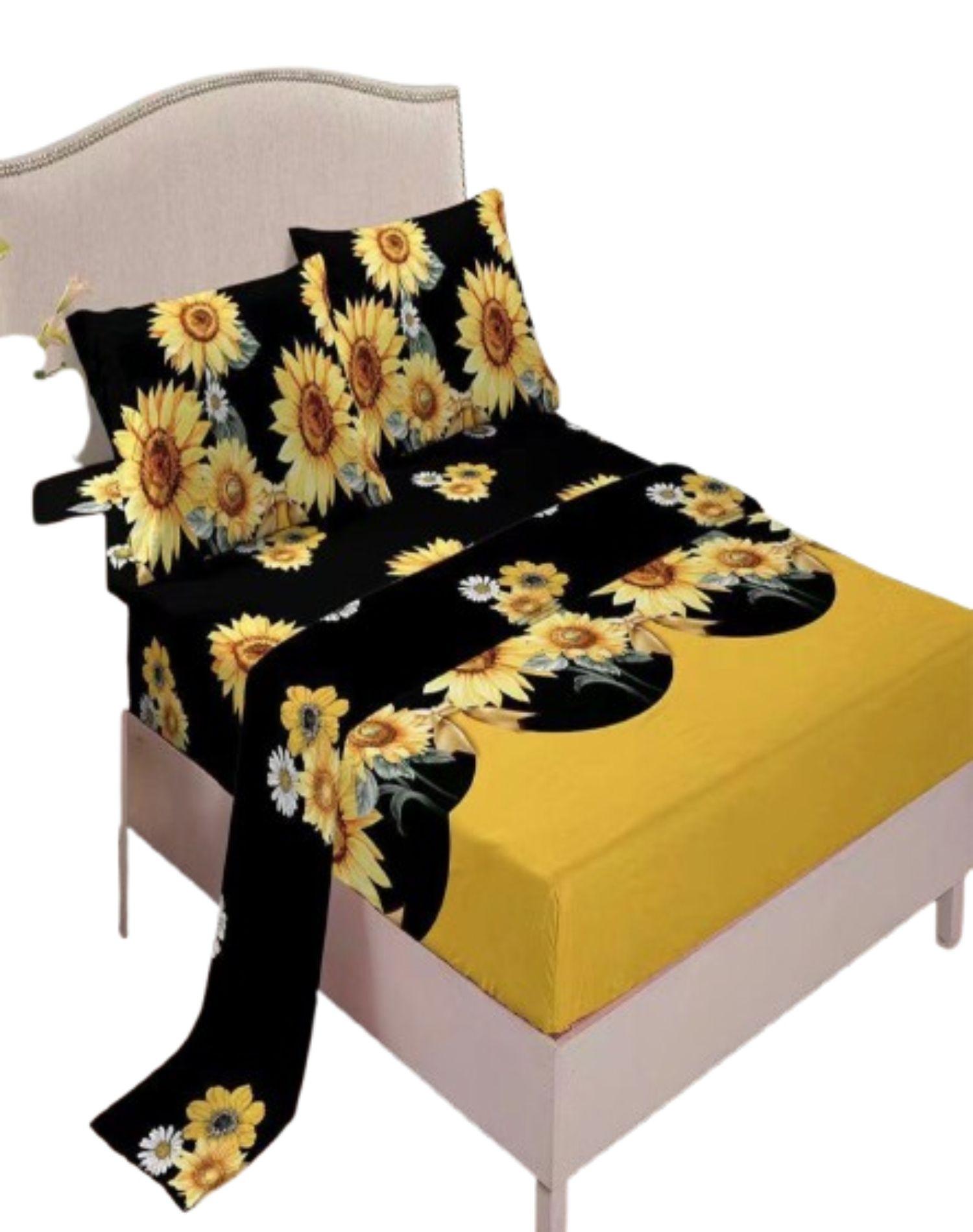 Sábanas Algodón 2 Plazas 100% Calidad 8O8-0