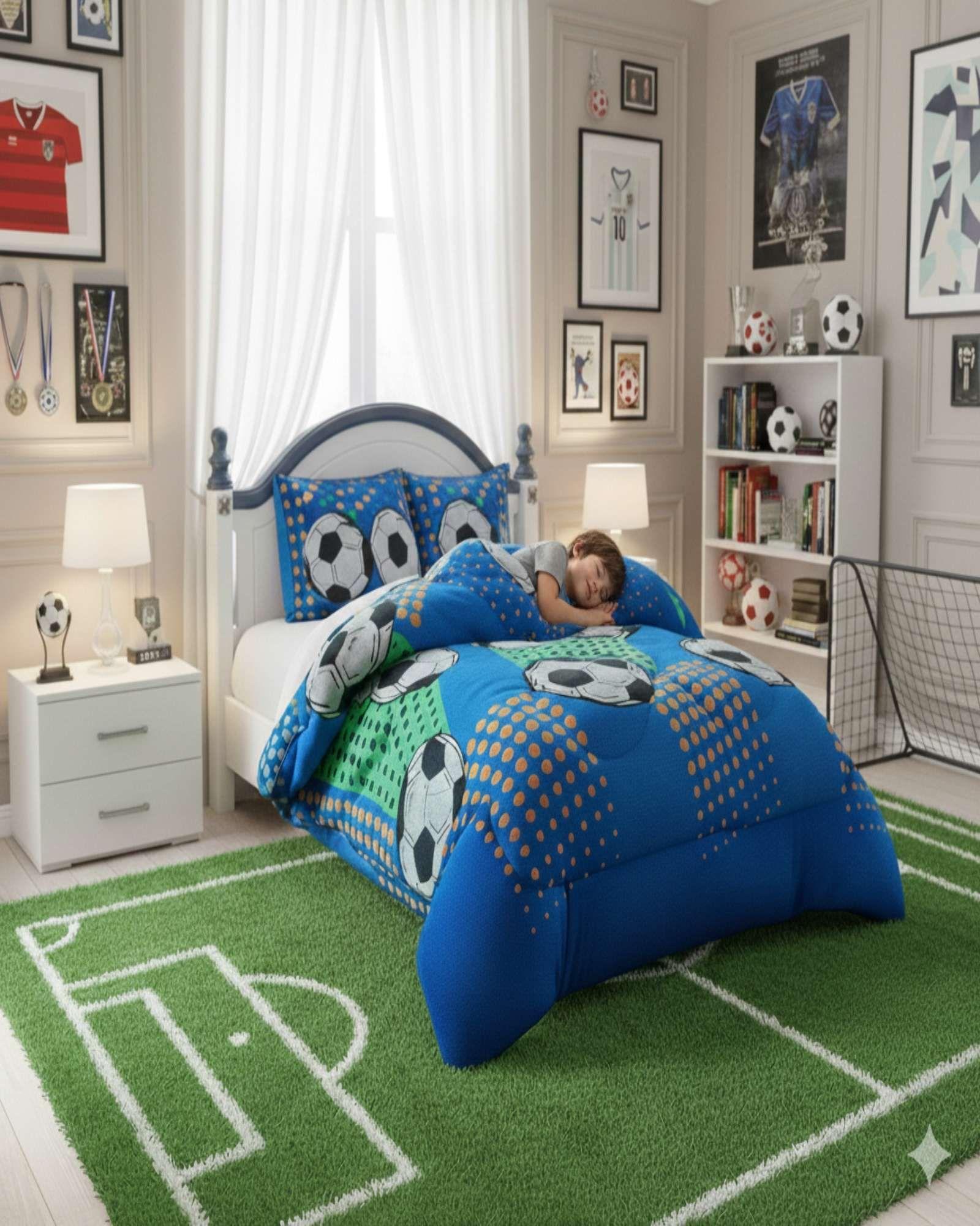 Cobertor Plumón Chiporro Plaza y Media NIÑO PELOTA P01-2