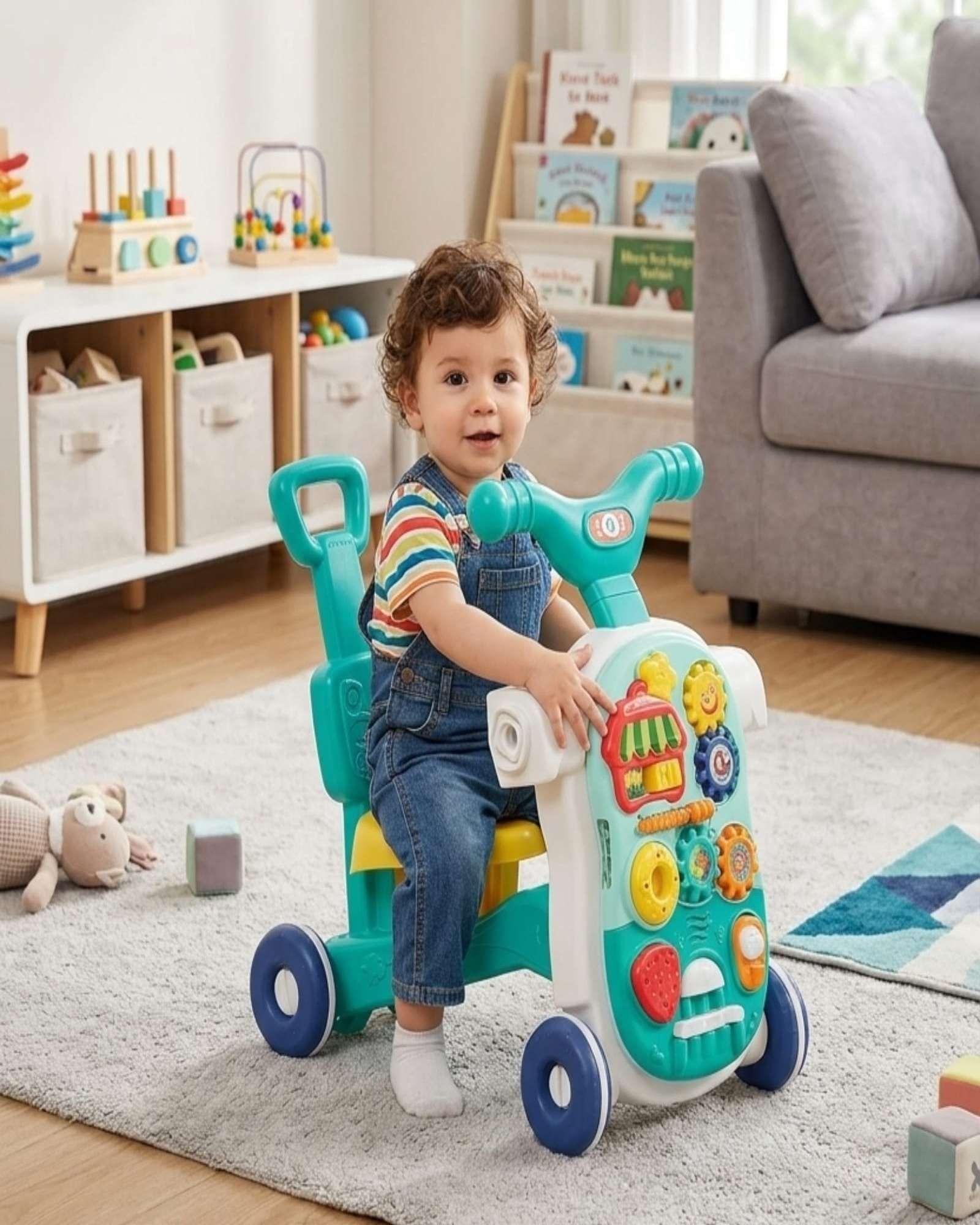 Correpasillos Bebé 4 En 1 Andador  Y Mesa De Actividades m1-2