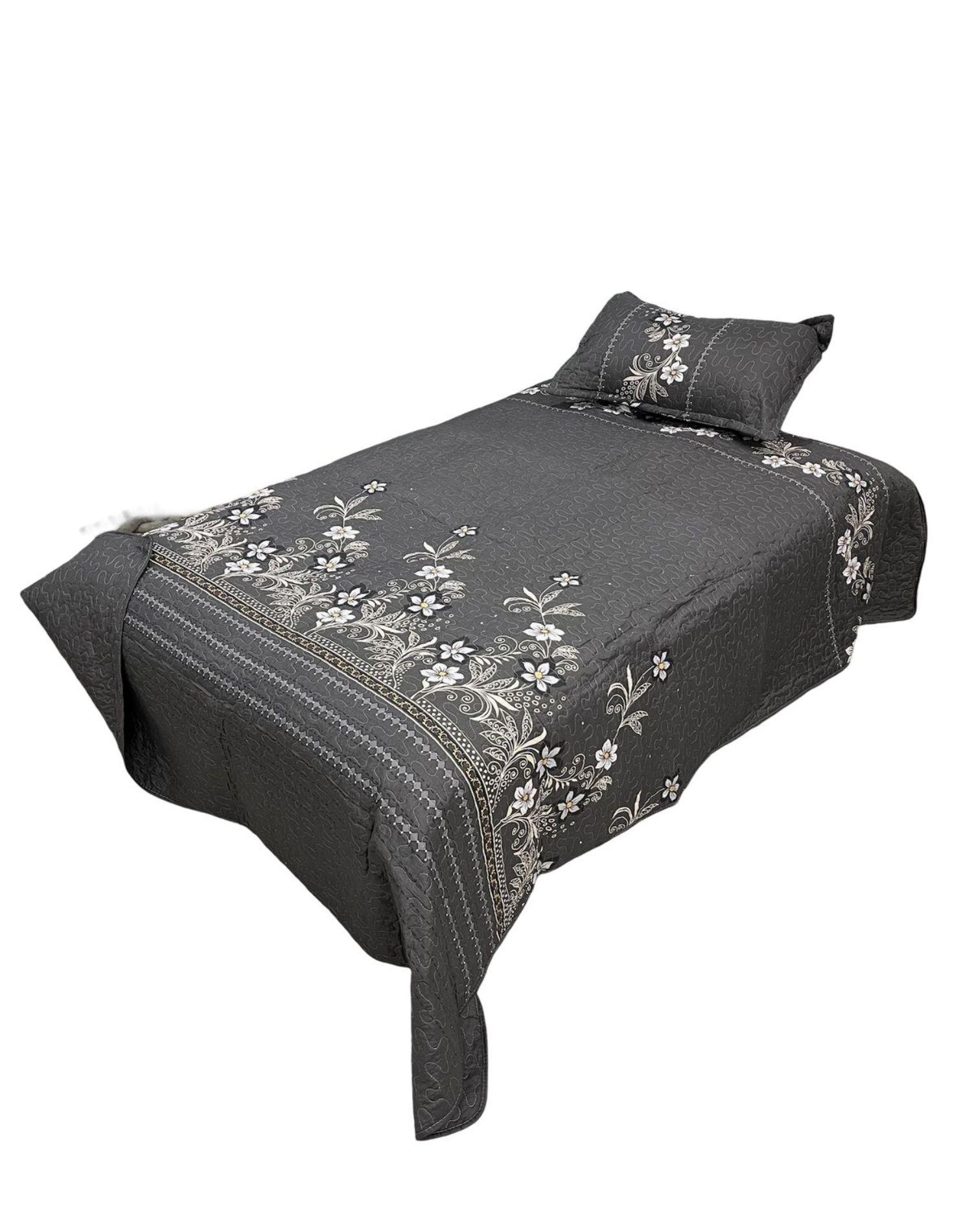 CUBRECAMA QUILT PRIMAVERA VERANO PLAZA Y MEDIA DC17-0