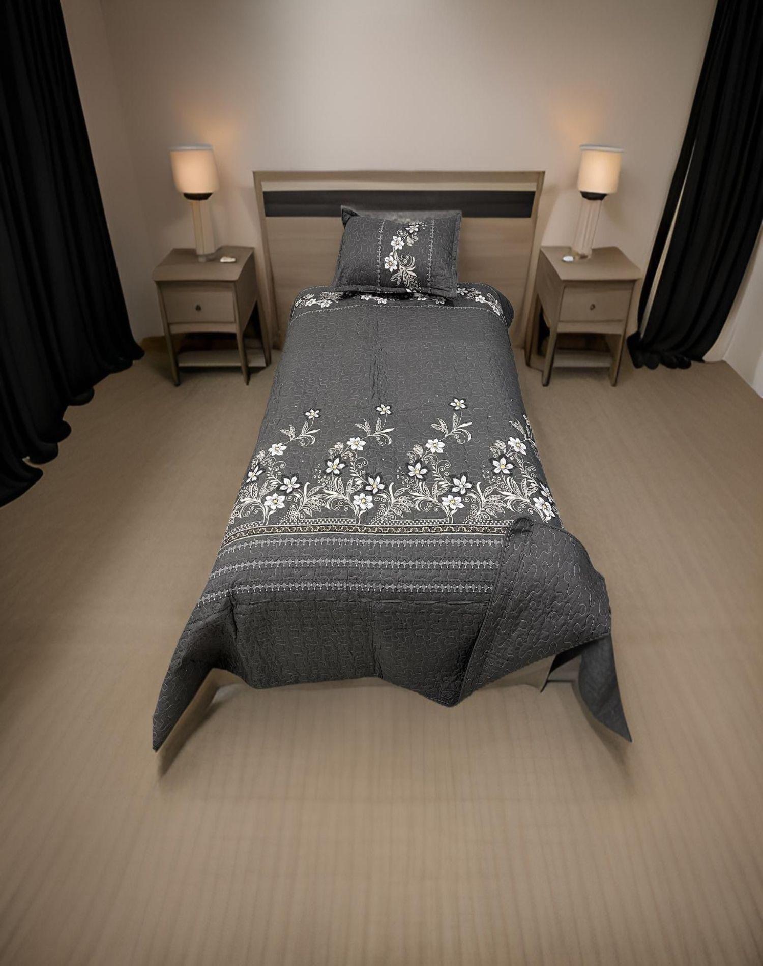 CUBRECAMA QUILT PRIMAVERA VERANO PLAZA Y MEDIA DC17-2