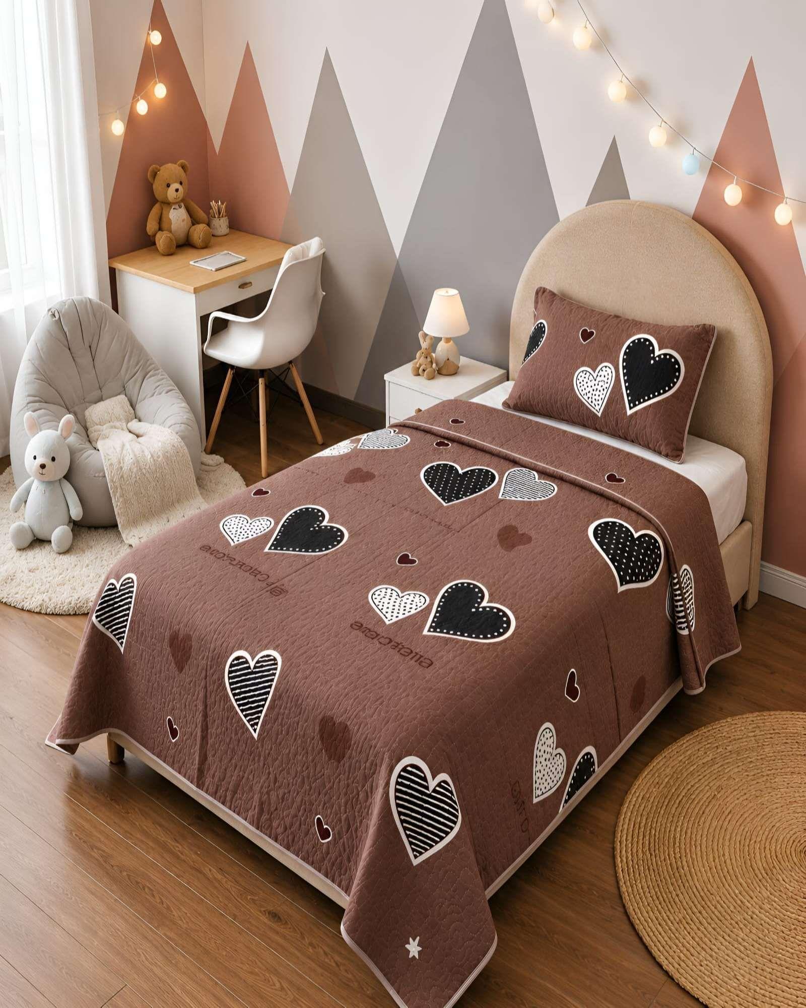 Cubrecamas Quilt Plaza Y Media Textura Suave Y Fresca m2-0