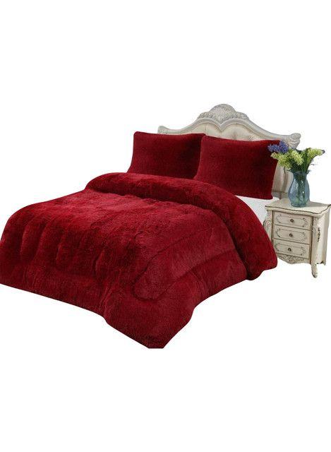 CUBRECAMA PELUDO CON CHIPORRO GRUESO 1.5 PLAZA .D8-0