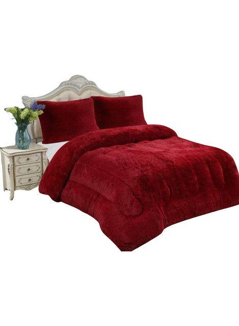 CUBRECAMA PELUDO CON CHIPORRO GRUESO 1.5 PLAZA .D8-1