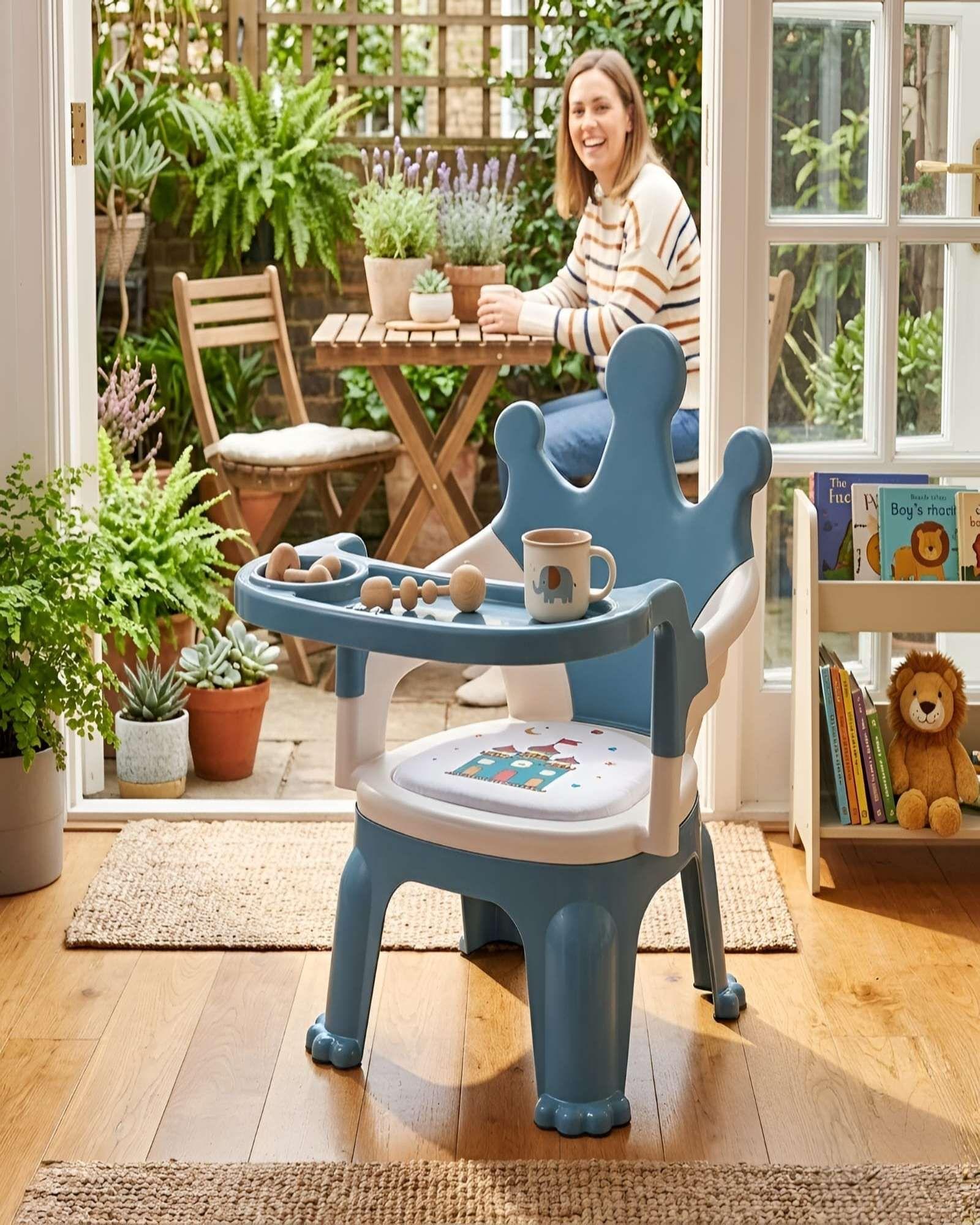 Silla De Comer Portátil para Bebés y Centro De Actividades S3-2