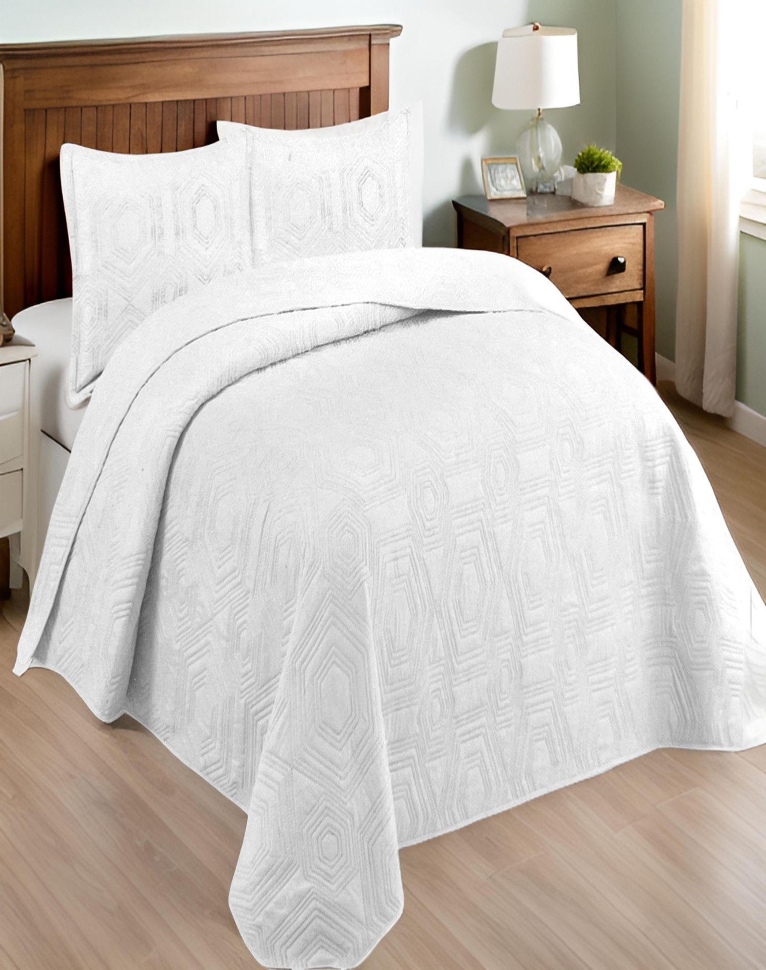 CUBRECAMAS DE VERANO QUILT SUPER KING D3-3