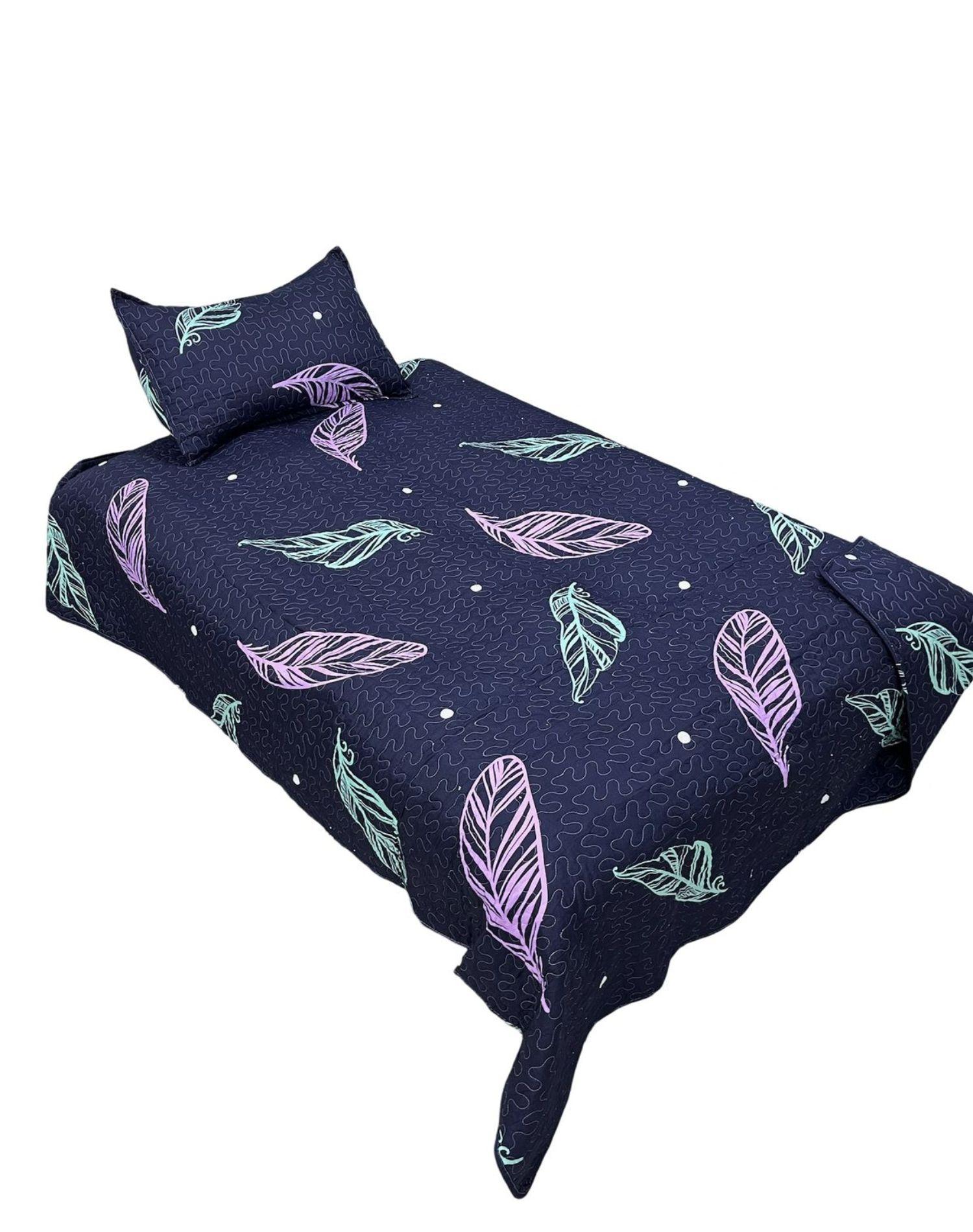 CUBRECAMA QUILT PRIMAVERA VERANO PLAZA Y MEDIA DC15-1