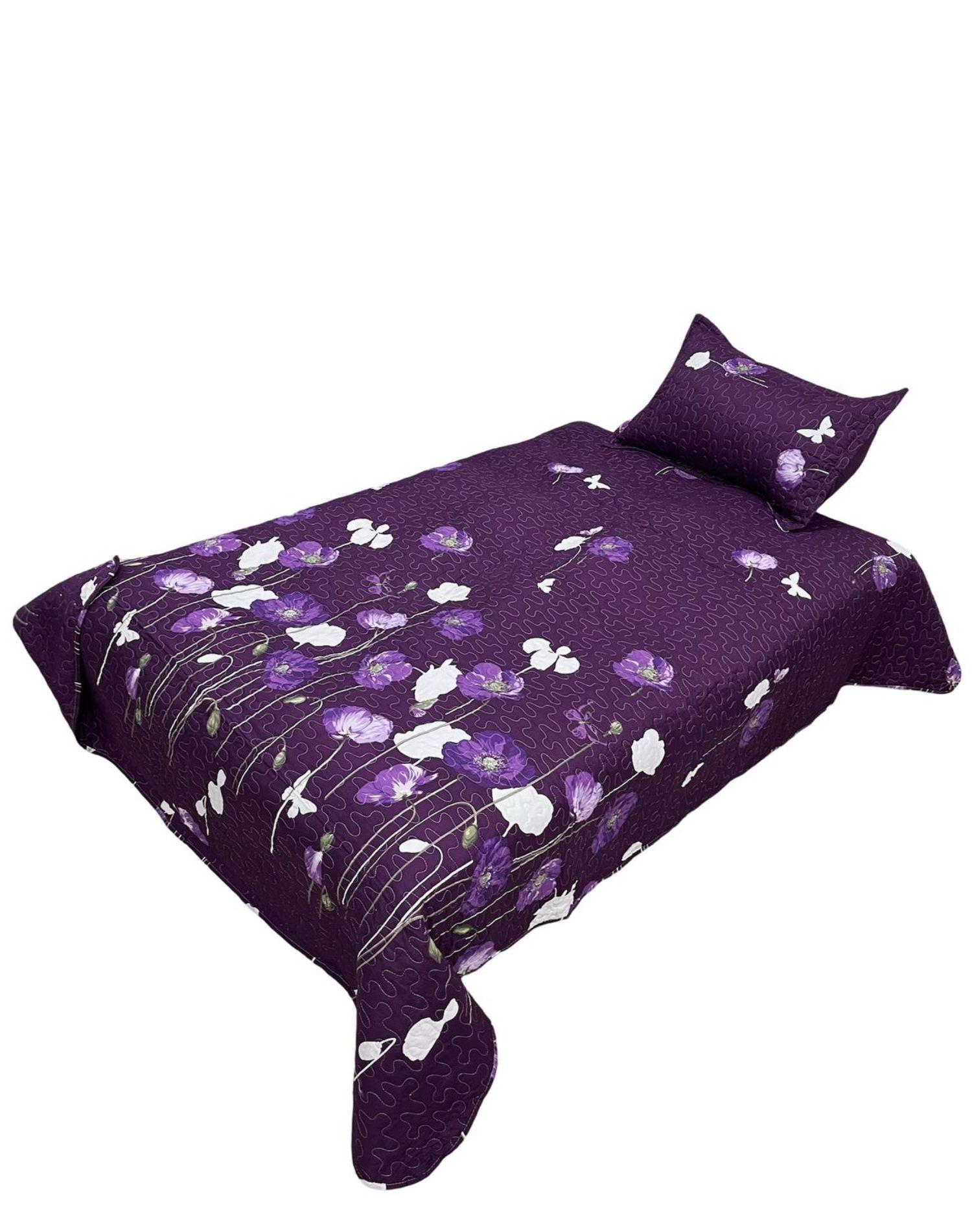 CUBRECAMA QUILT PRIMAVERA VERANO PLAZA Y MEDIA DC09-0