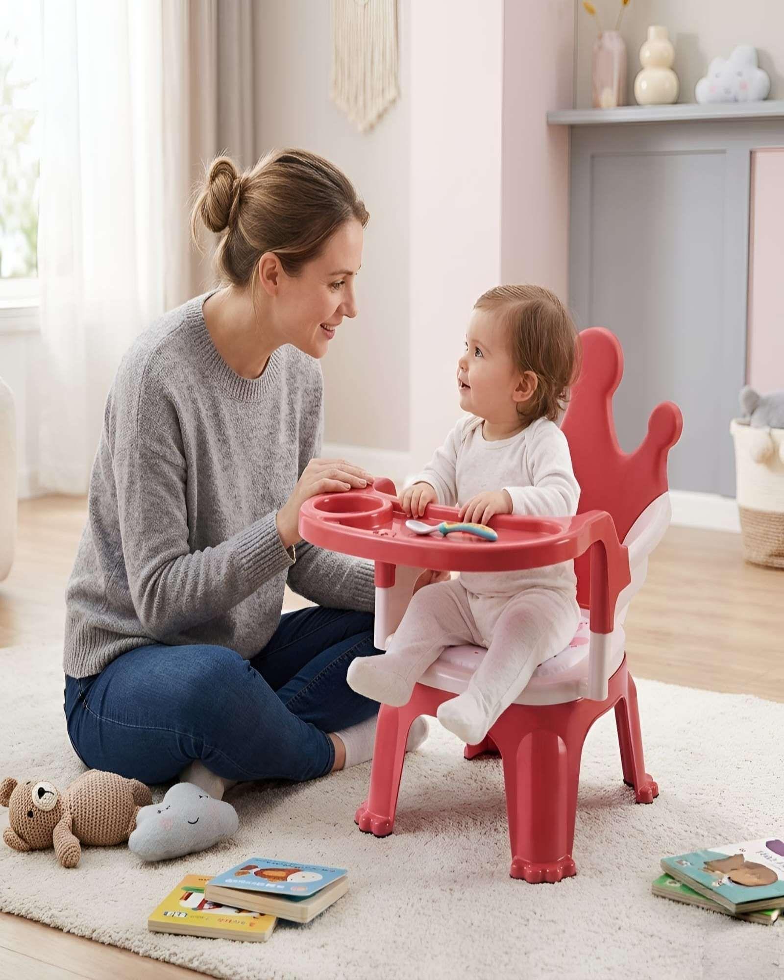 Silla De Comer Portátil para Bebés y Centro De Actividades S2-1