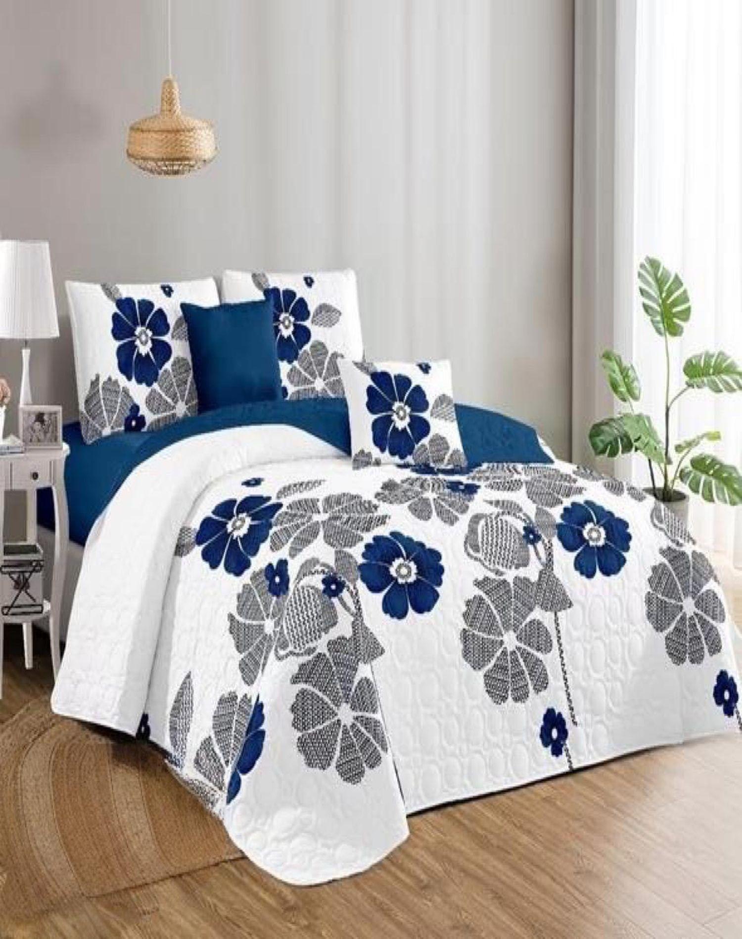 Quilt Verano 2 Plazas+2 Fundas Verano Suave 13n46-2