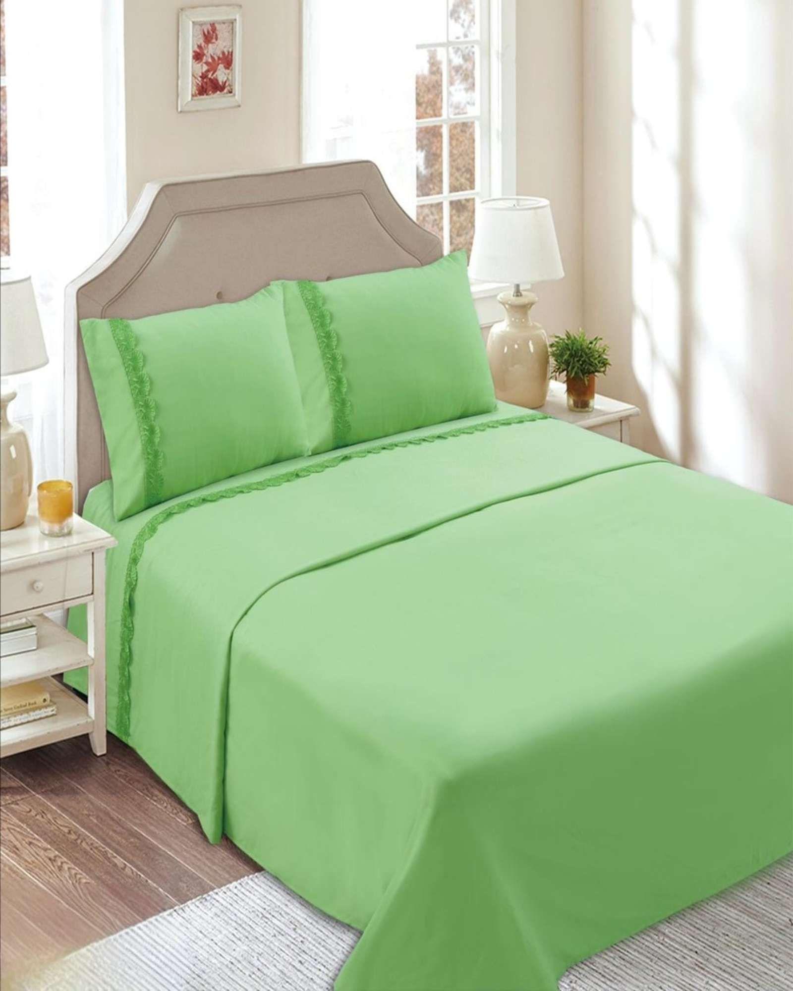 SABANAS 300 HILOS KING VERDE-0