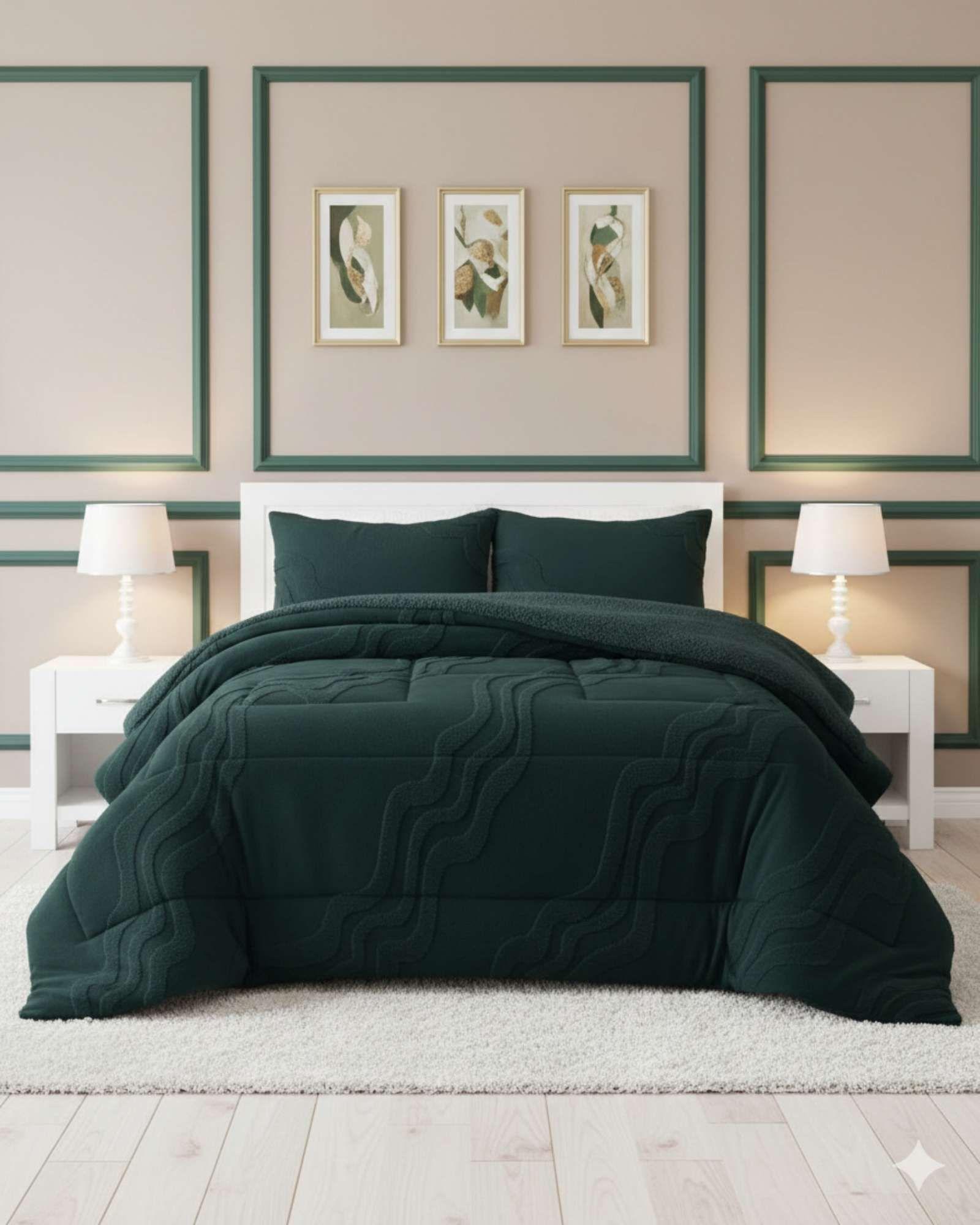 CHIPORRO PREMIUN CUBRECAMA DE INVIERNO 2 PLAZA GRAFITO-0