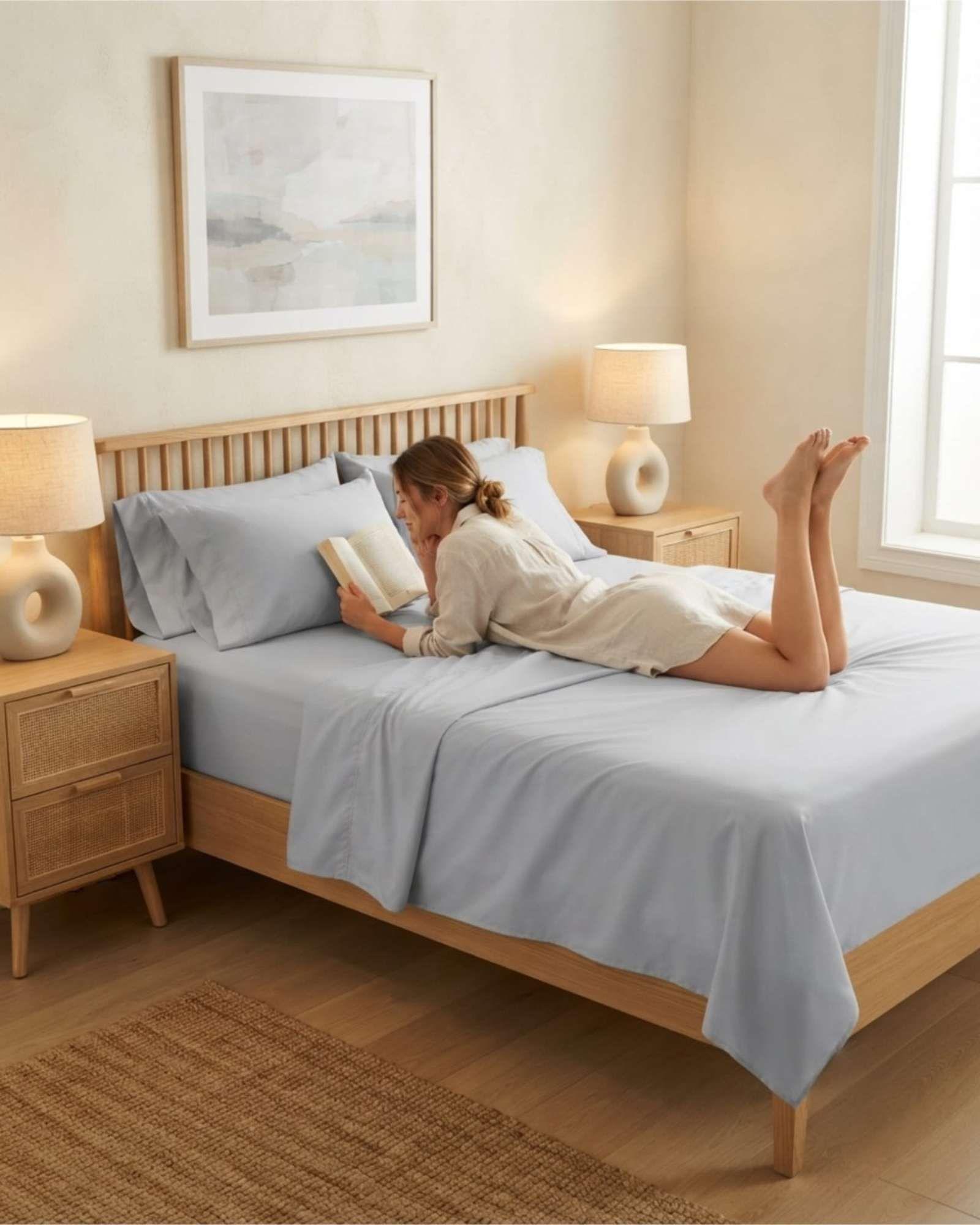 Juego De Sabanas Estilo De Revista Para Dormitorio King m4-3