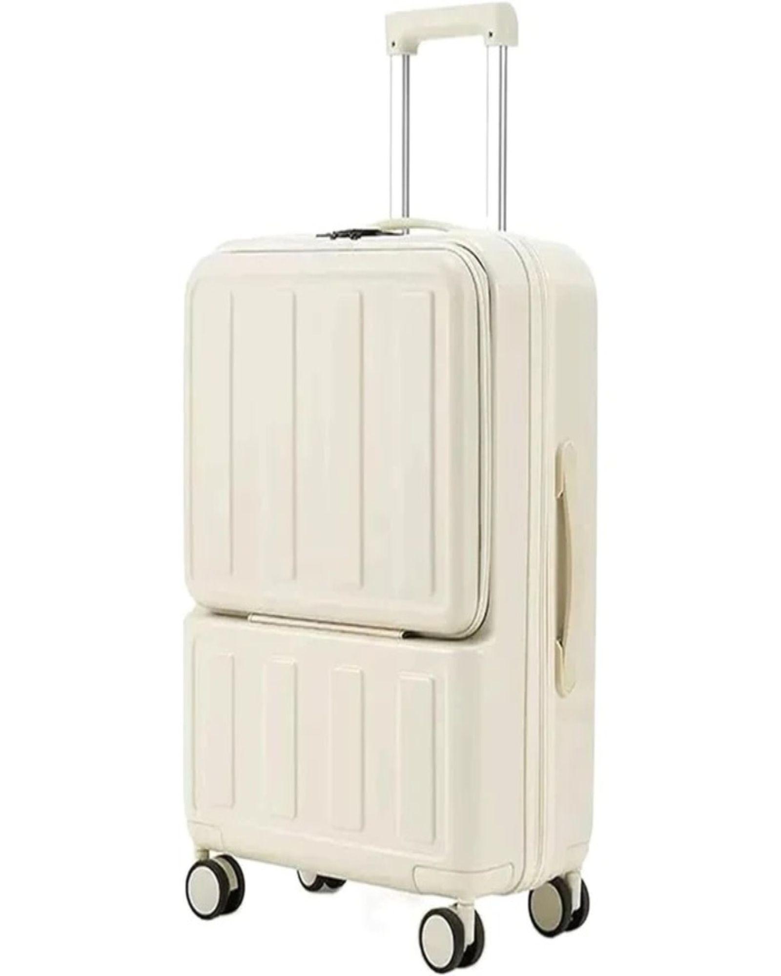 MALETA DE CABINA EQUIPAJE DE MANO BEIGE-0
