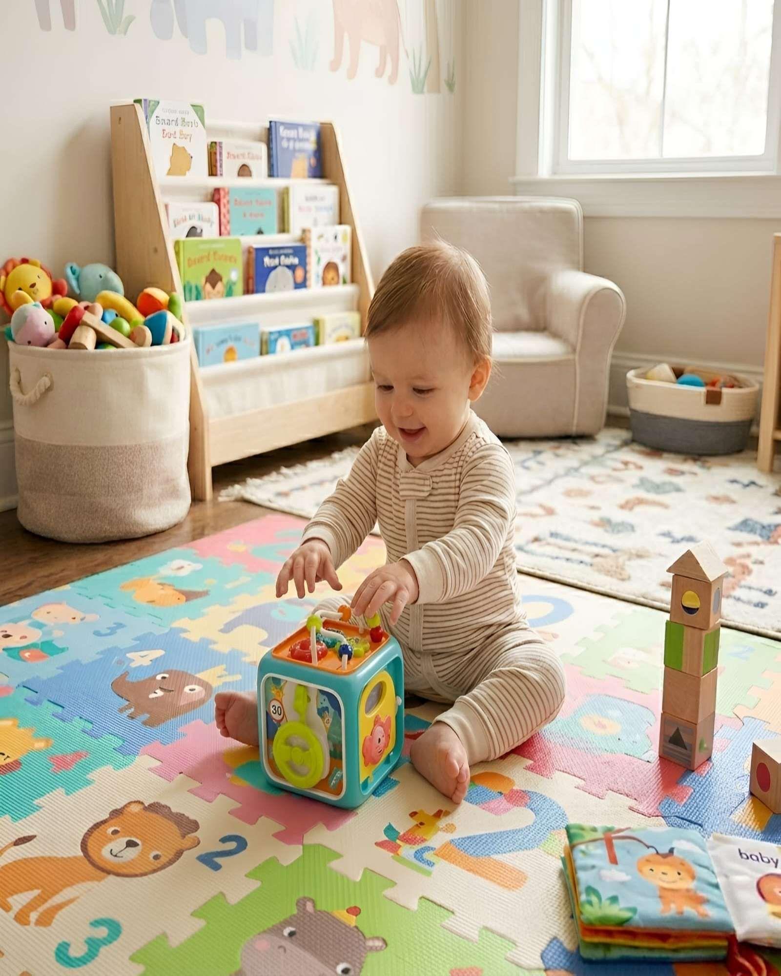 Juguete Para Bebé Cubo De Actividades Interactivo m2-0