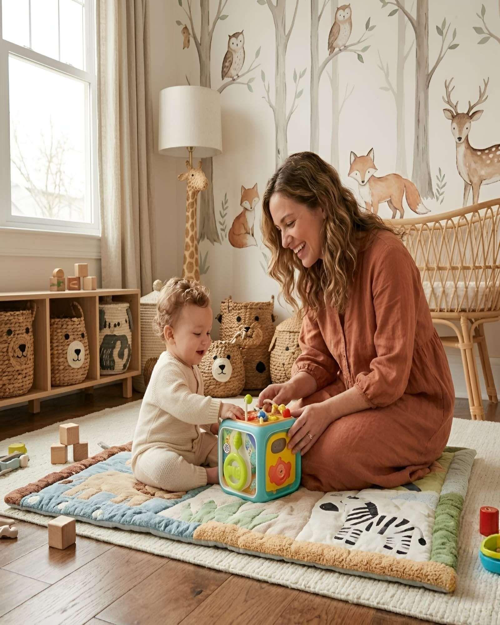 Juguete Para Bebé Cubo De Actividades Interactivo m2-3