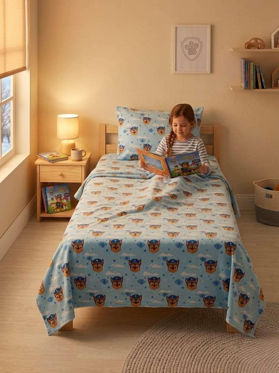Sábanas Polar 1.5 Plaza Diseño Infantil D2-3