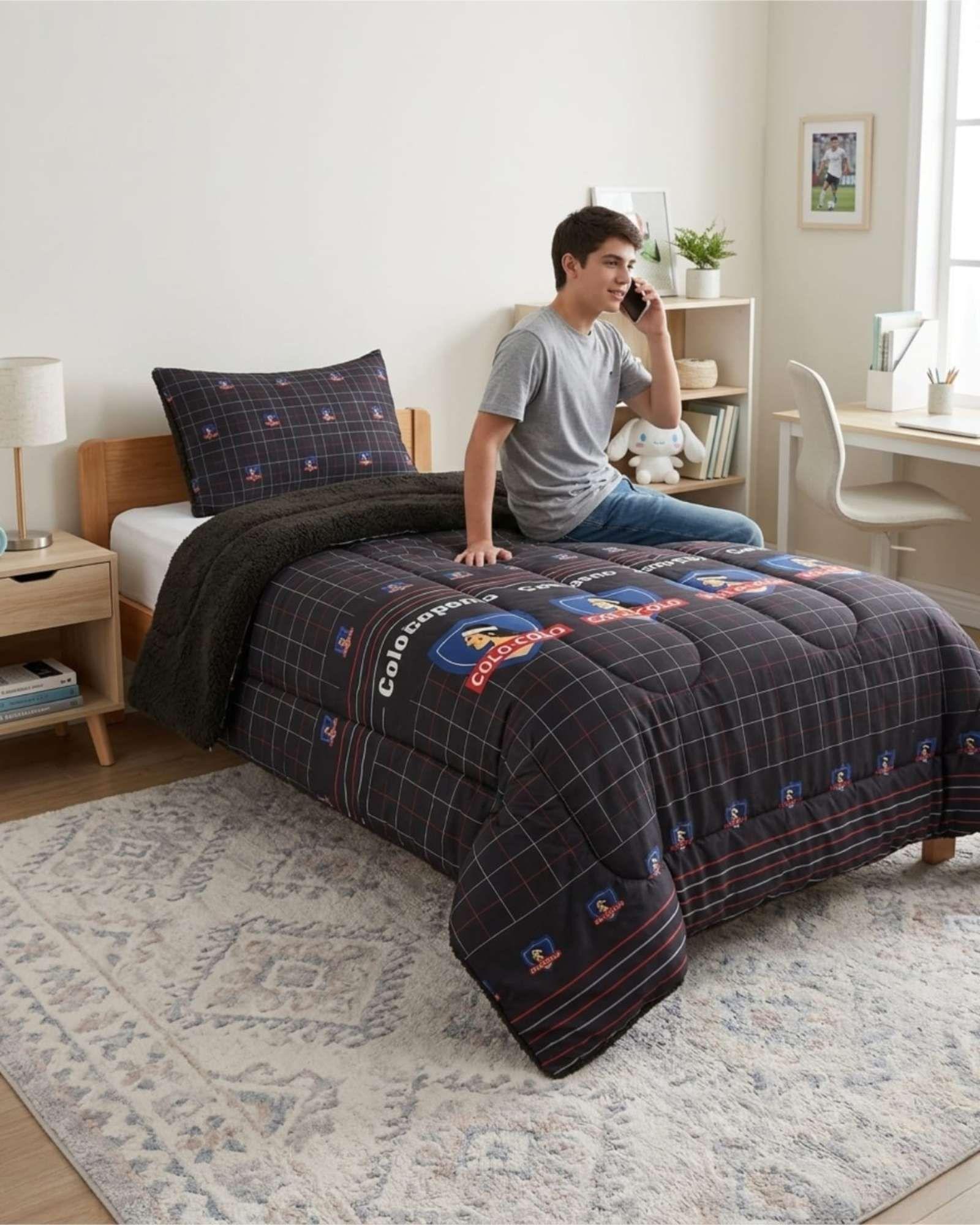 Plumón Sherpa Plaza y Media Pasión y Abrigo en tu Cama-4