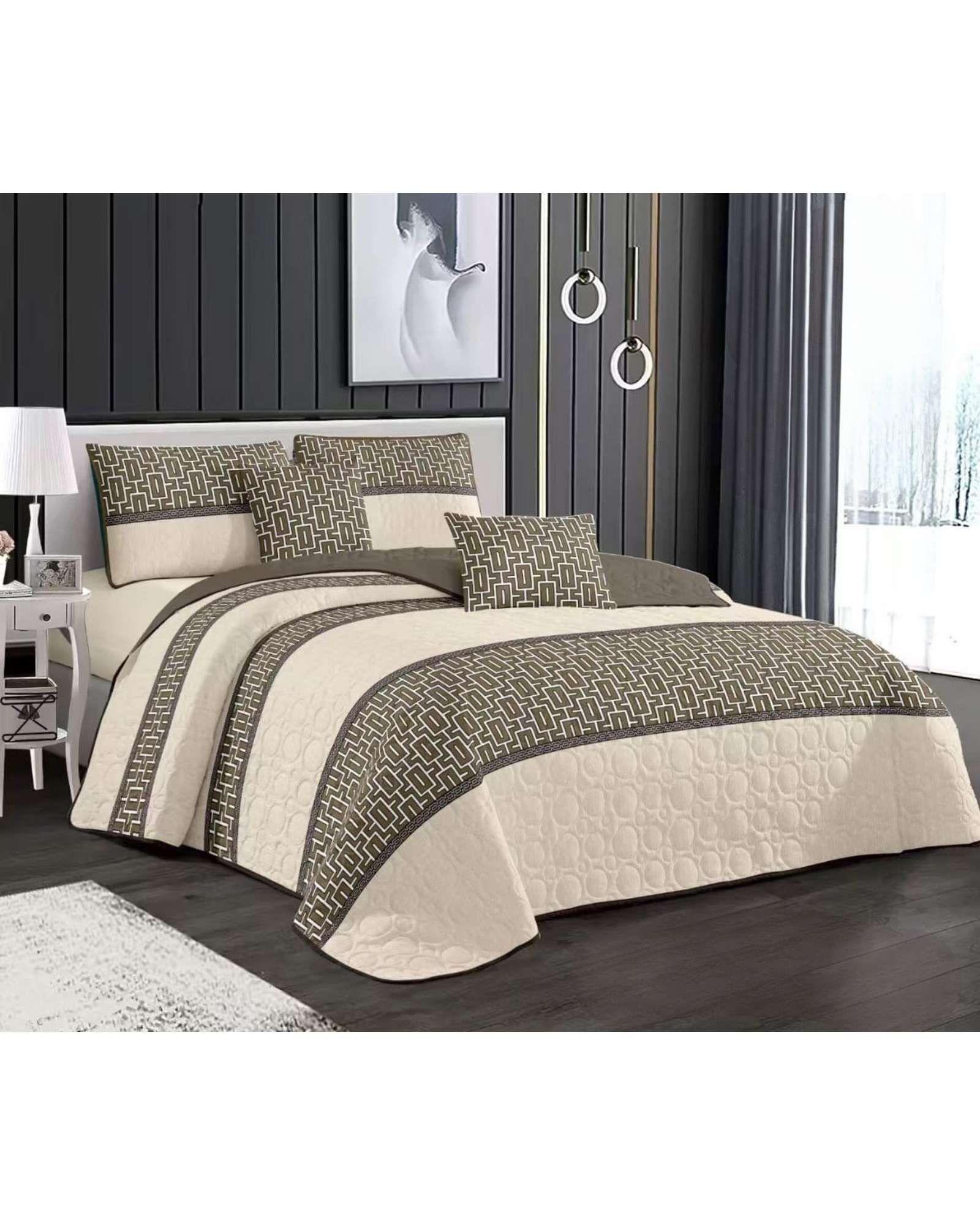 COBERTOR QUILT PRIMAVERA VERANO KING-SUPER KING  D7-2