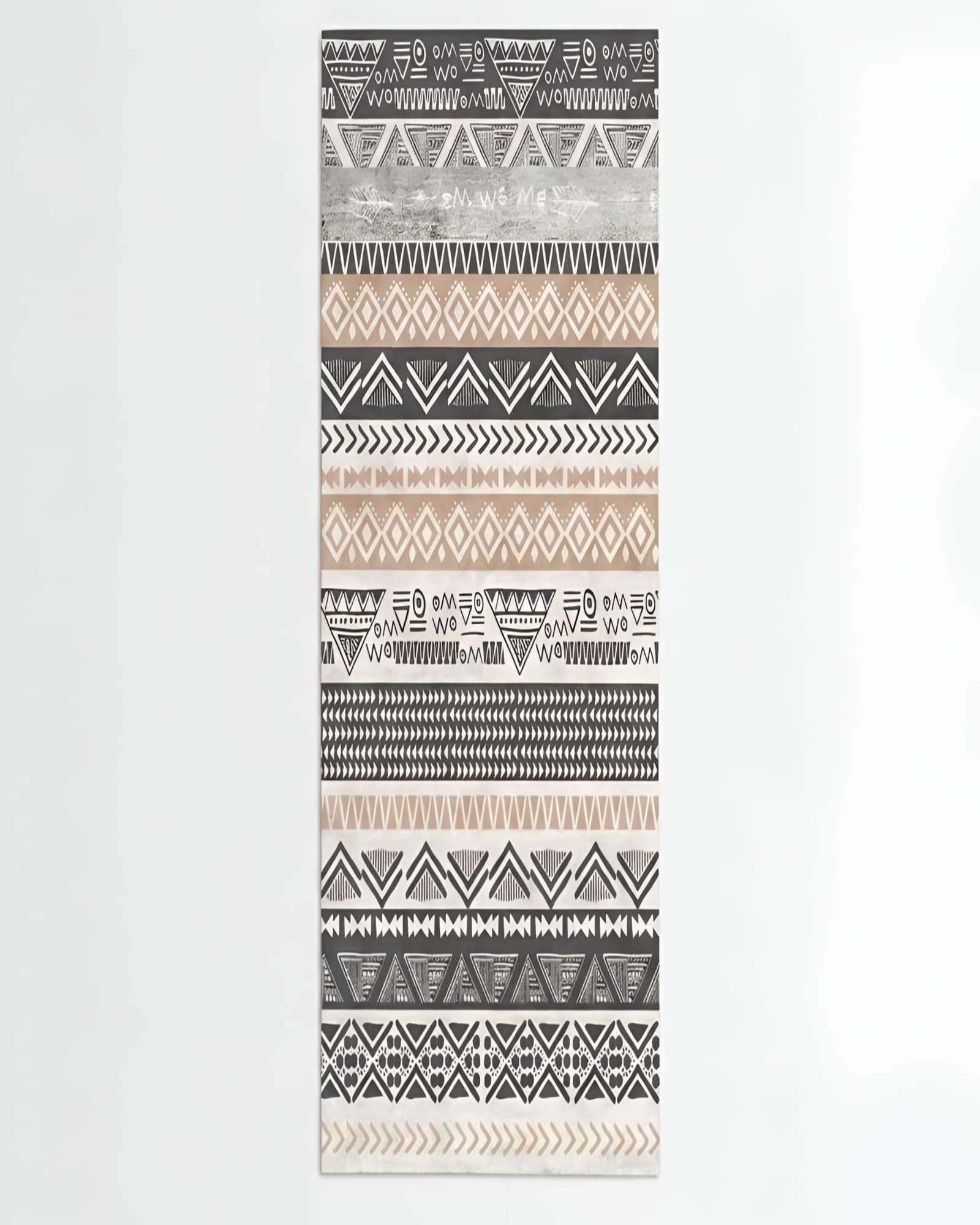 Alfombra Pasillera Decorativa 60x180 cm Estilo Contemporáneo 06-4