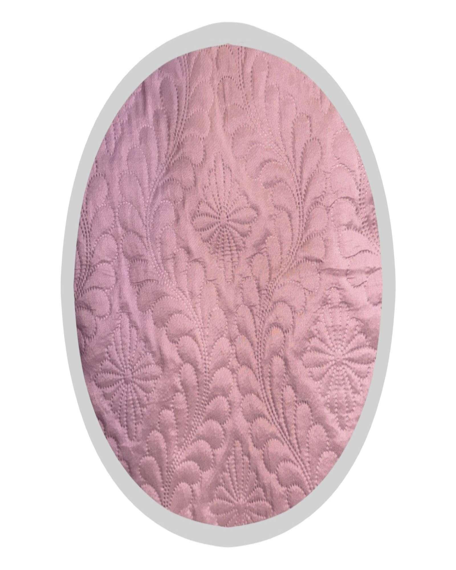 COBERTOR COLCHA DE VERANO QUILT PLAZA Y MEDIA ROSA-2