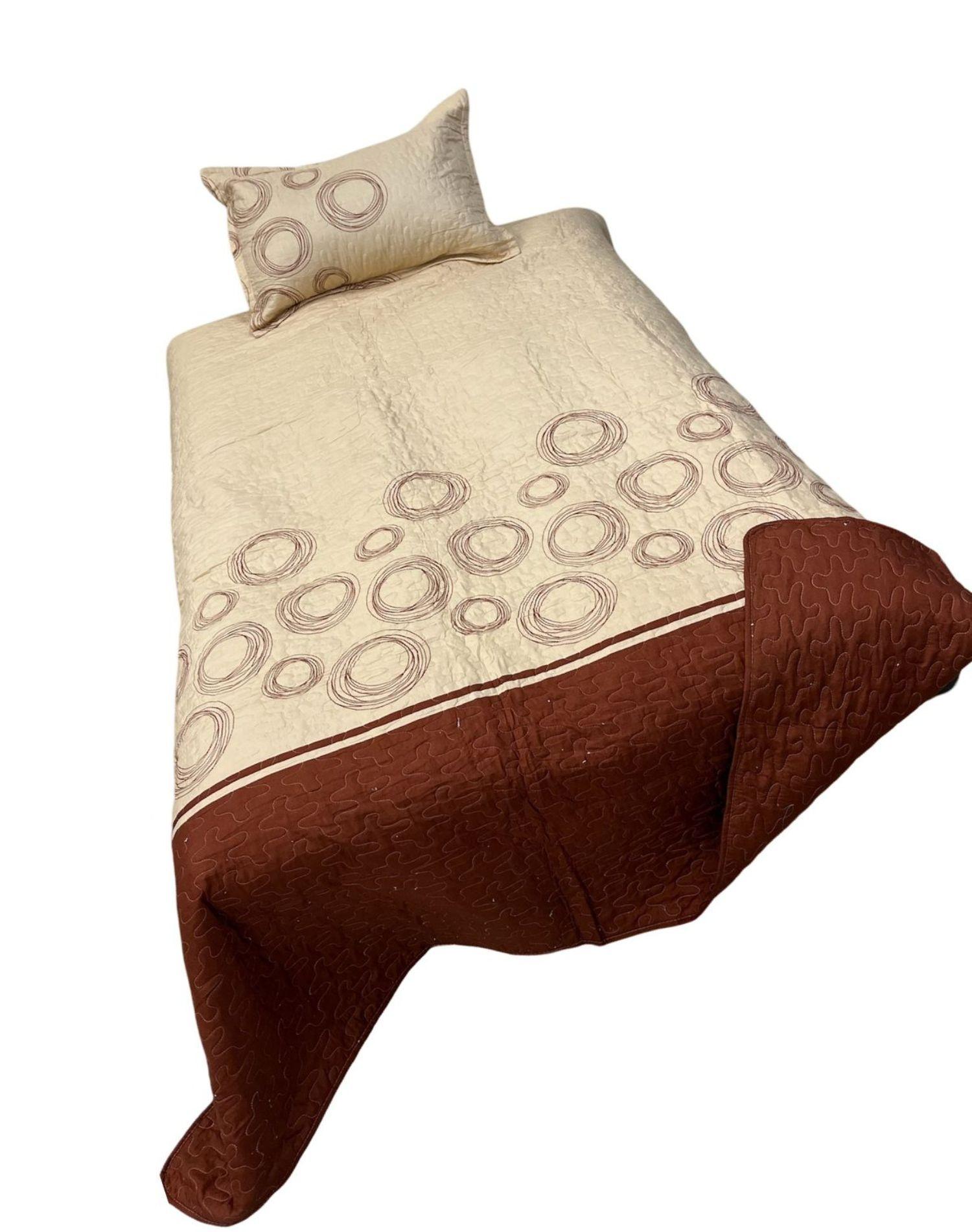 CUBRECAMA QUILT PRIMAVERA VERANO PLAZA Y MEDIA DC07-0