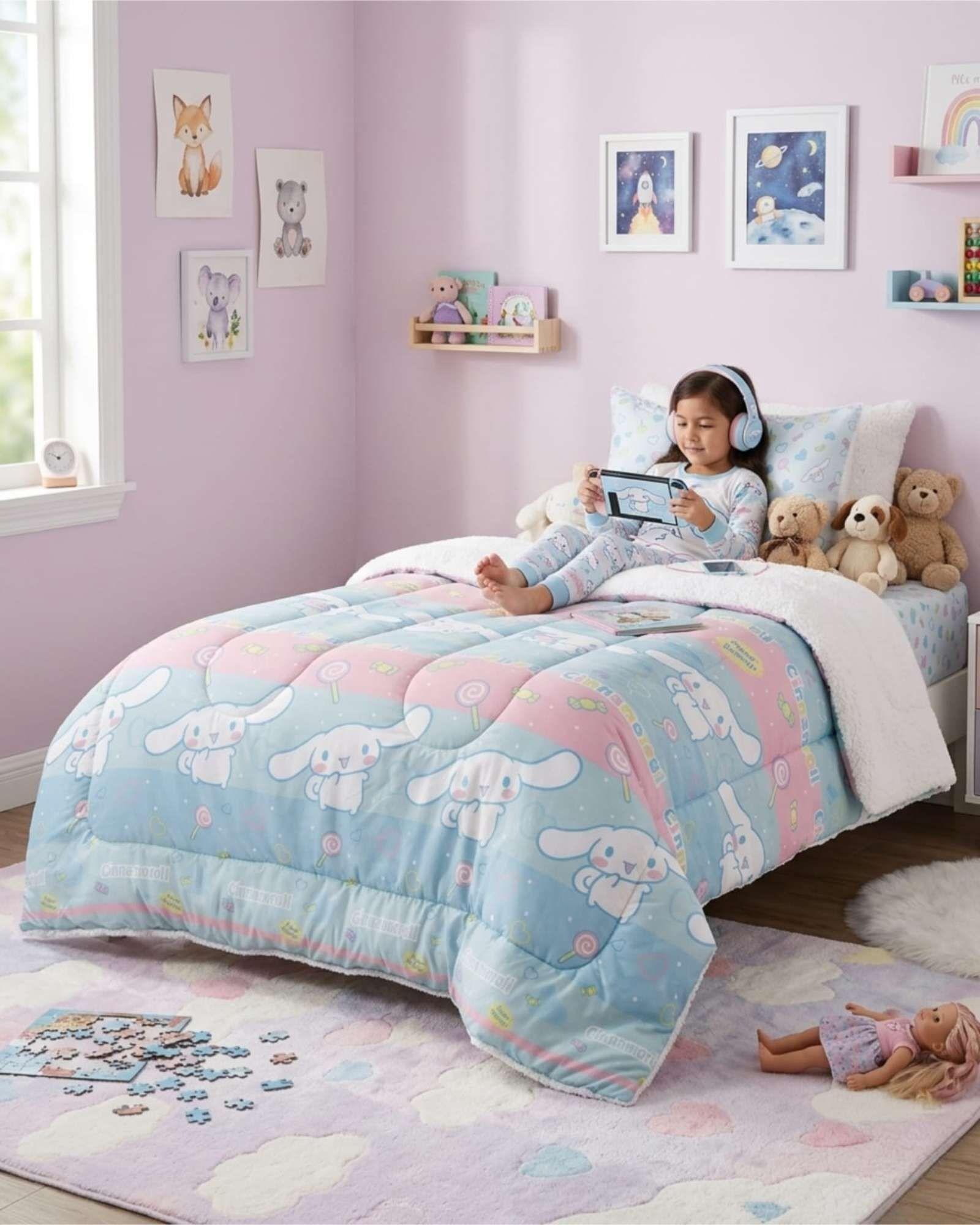 Cobertor Sherpa Infantil Premium Plaza y Media M3-2