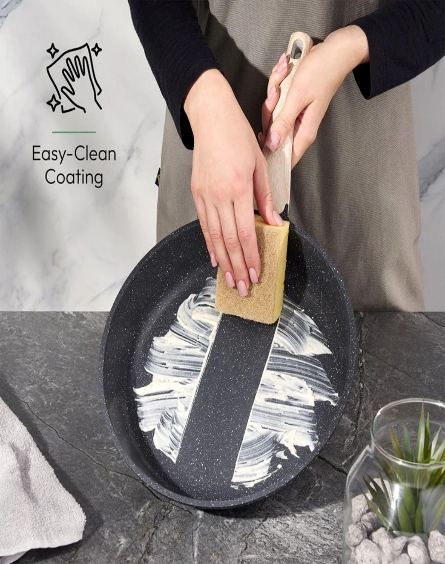 Set Ollas Antiadherentes Granito Profesional 9 Piezas B-2