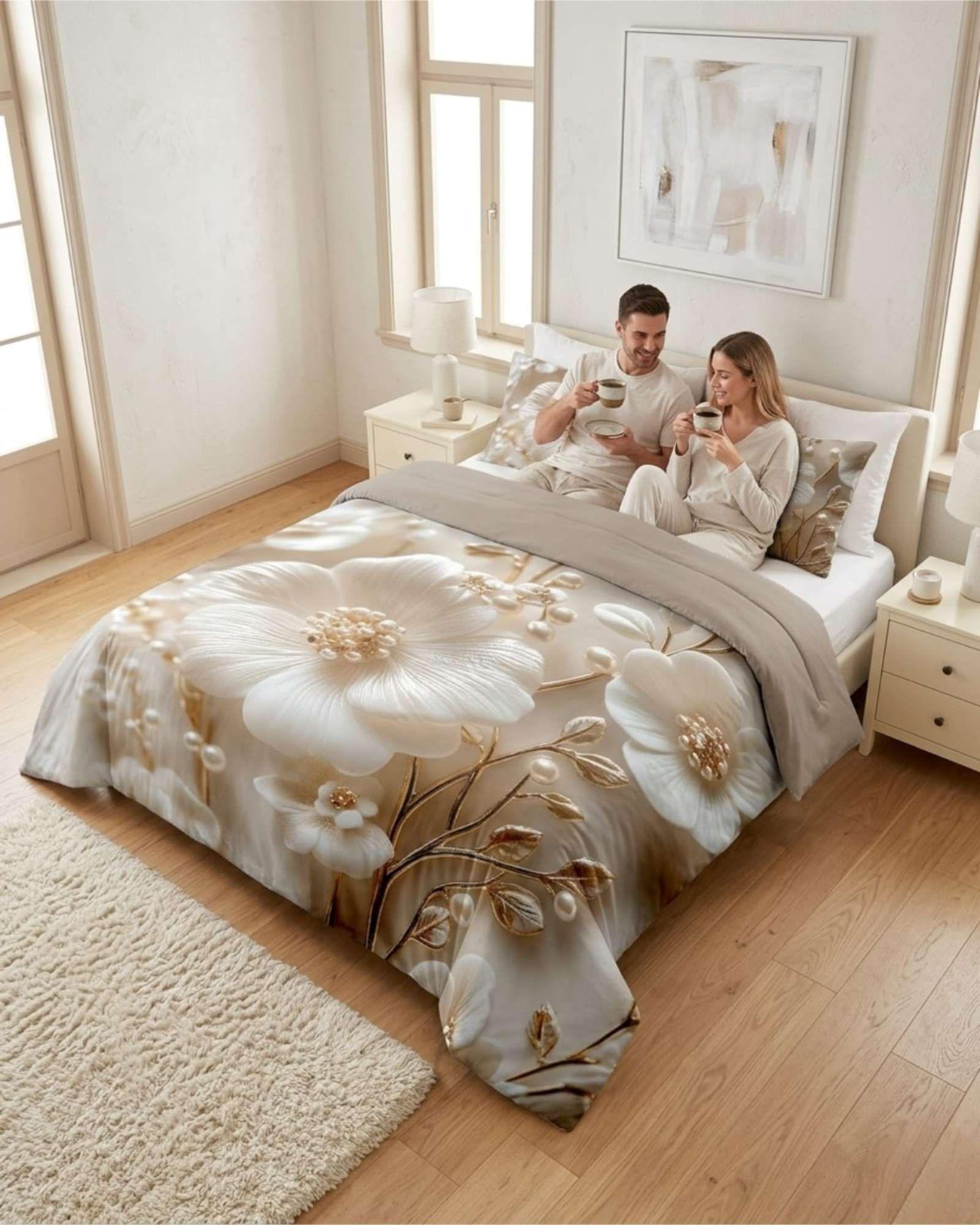 Quilt De Verano 5D Cubrecama Ligero Transpirable King K8-3